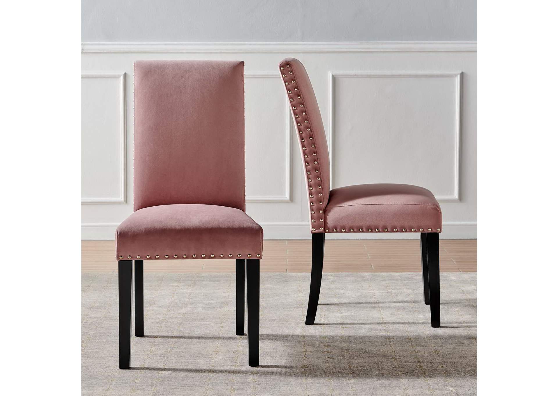 Parcel Performance Velvet Dining Side Chairs - Set Of 2 image 10