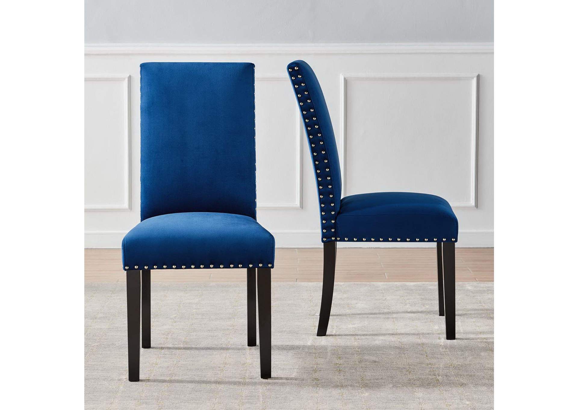 Parcel Performance Velvet Dining Side Chairs - Set Of 2 image 10