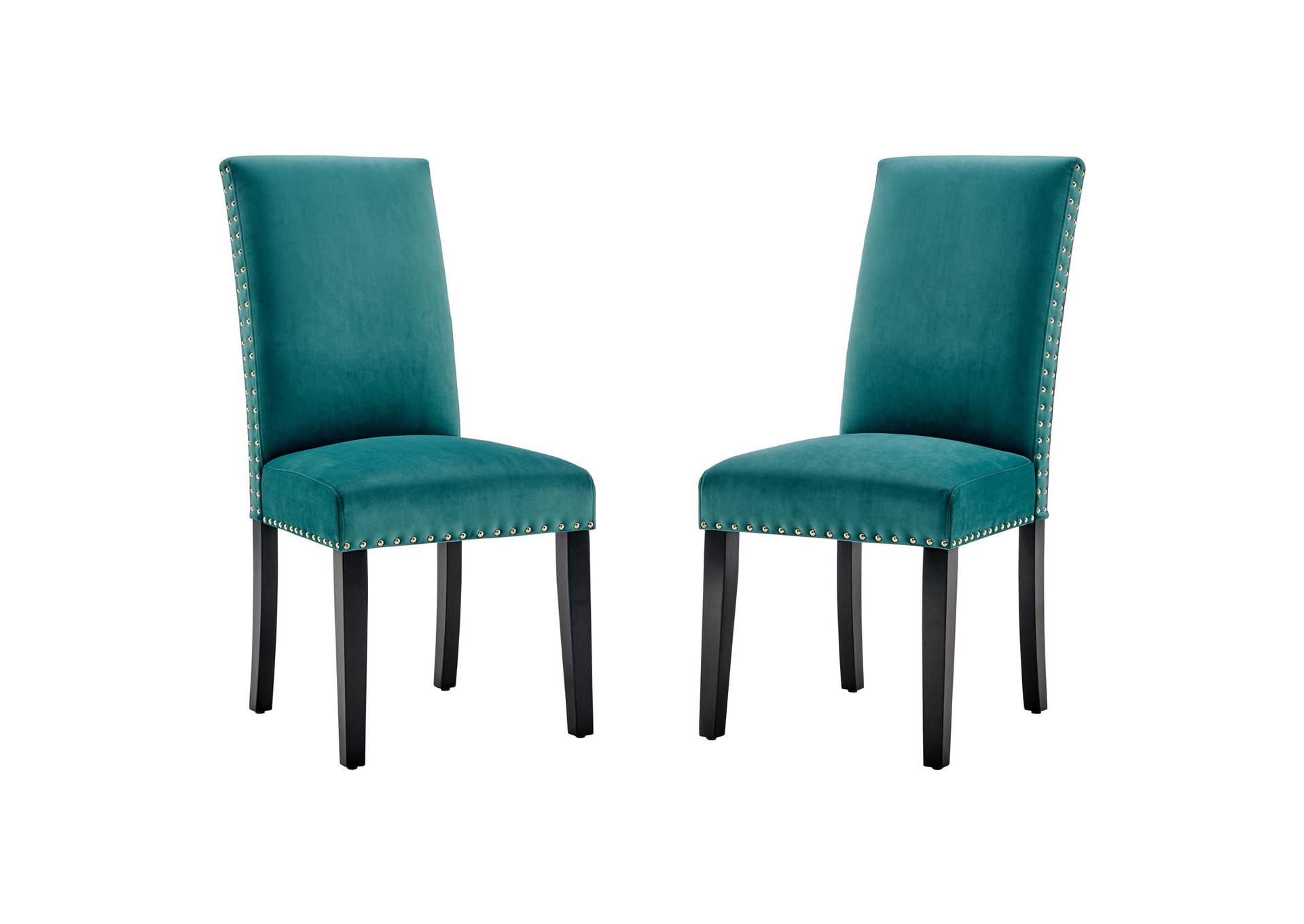 Parcel Performance Velvet Dining Side Chairs Set Of 2 By Modway image 1
