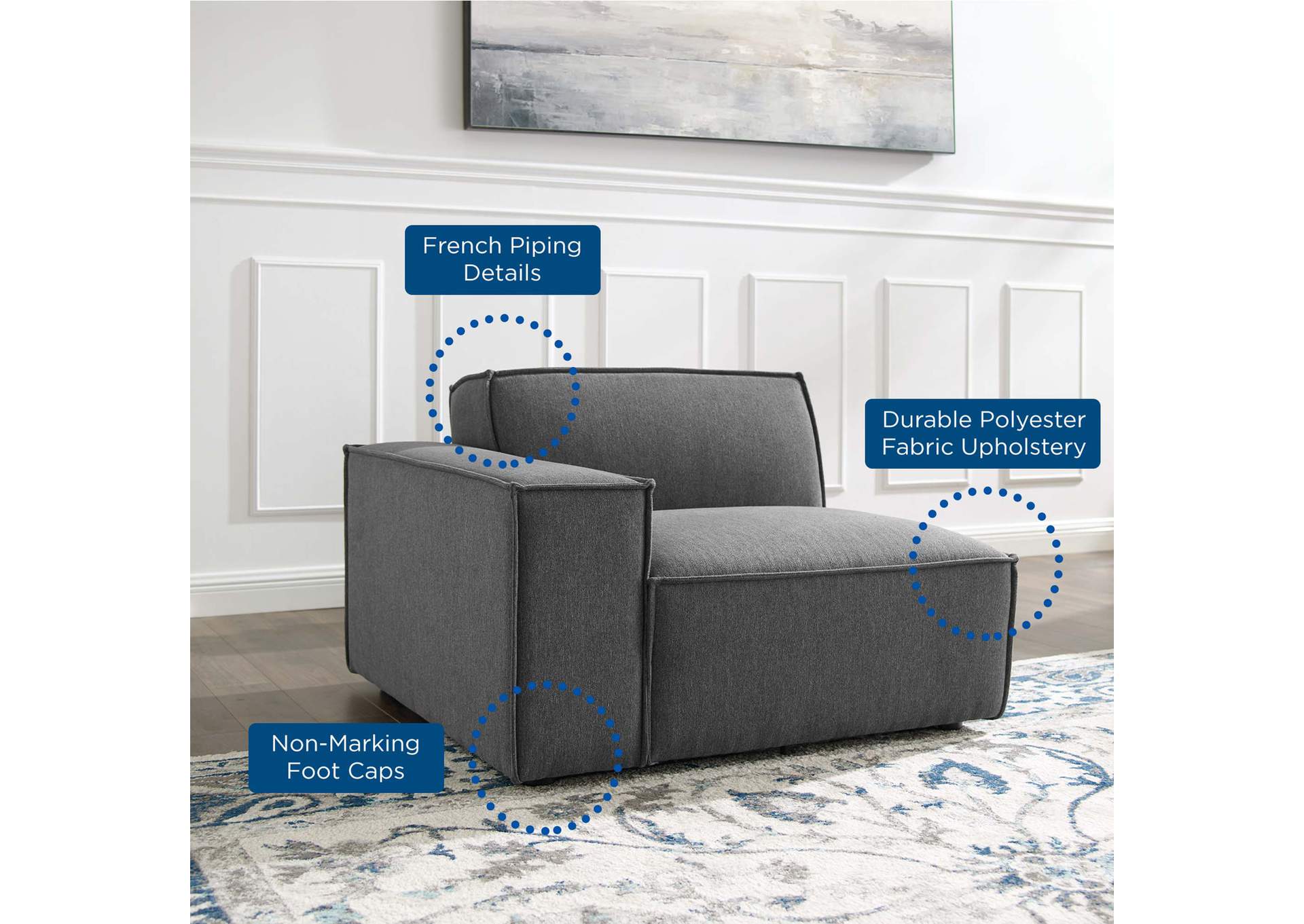 Restore Left-Arm Sectional Sofa Chair