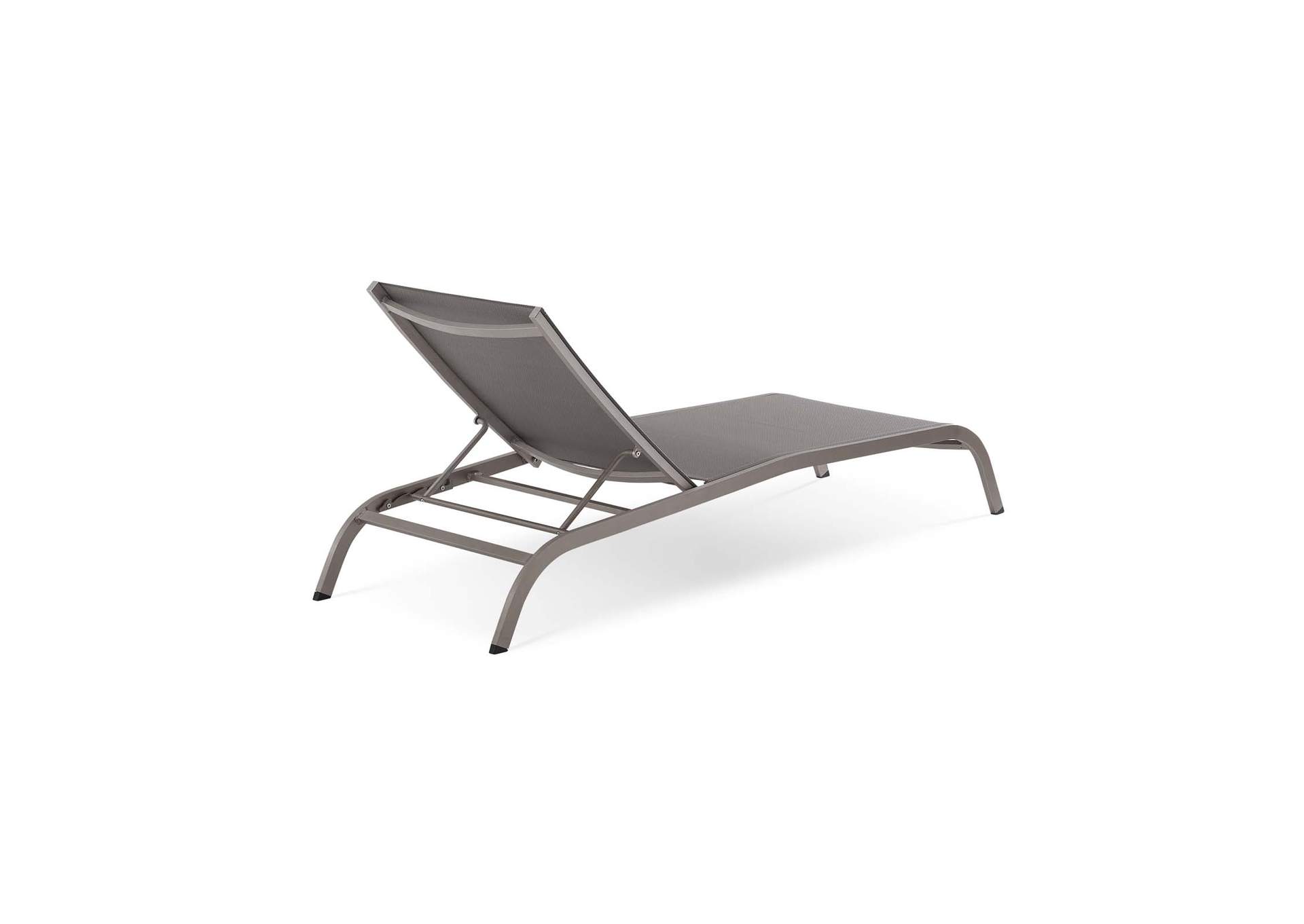 Savannah Outdoor Patio Mesh Chaise Lounge Set Of 2