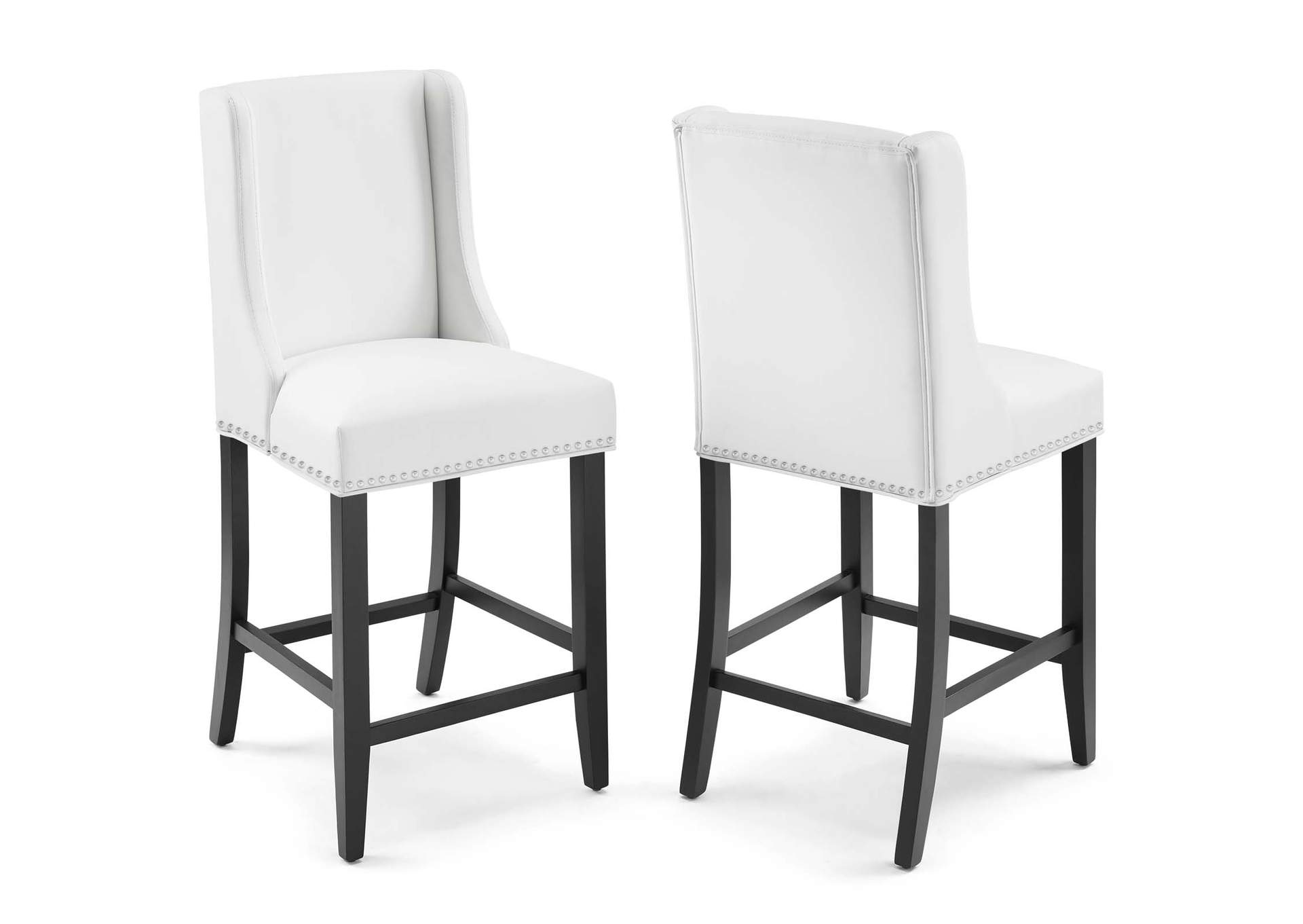 Baron Faux Leather Counter Stool Set Of 2 By Modway image 1