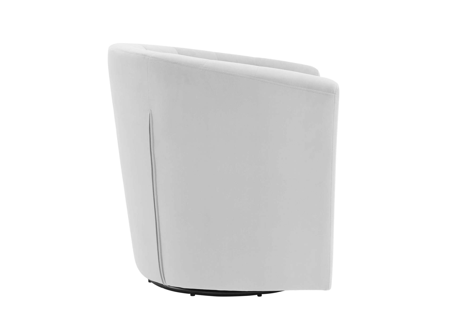 Prospect Tufted Performance Velvet Swivel Armchair image 3