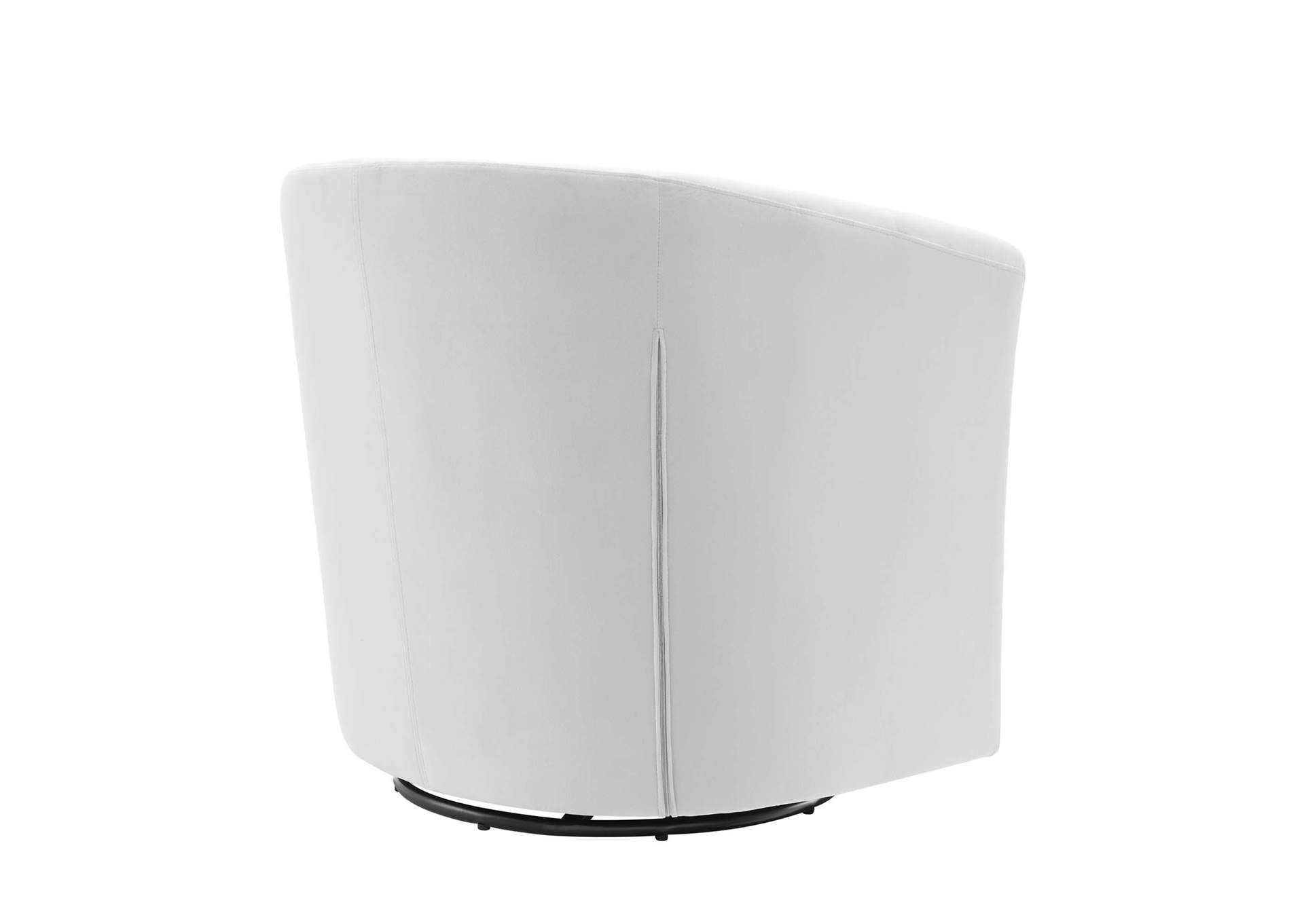 Prospect Tufted Performance Velvet Swivel Armchair image 4