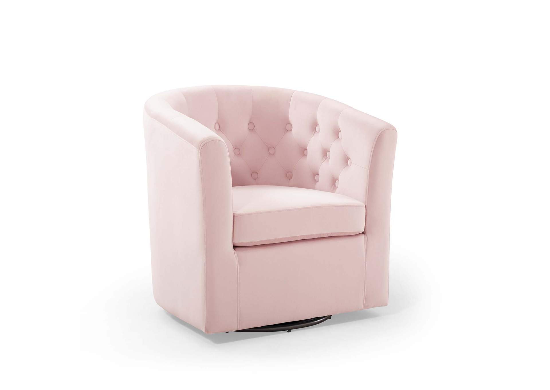 Prospect Tufted Performance Velvet Swivel Armchair By Modway image 1