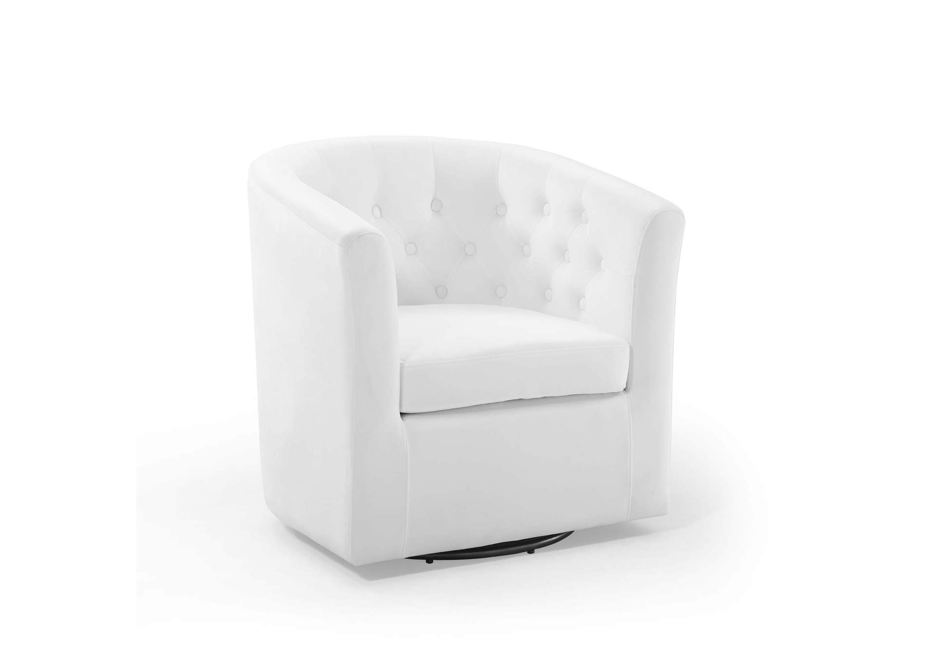 Prospect Tufted Performance Velvet Swivel Armchair By Modway image 1