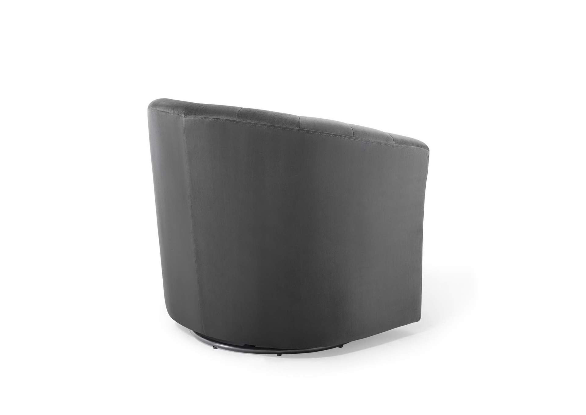 Prospect Performance Velvet Swivel Armchair image 5