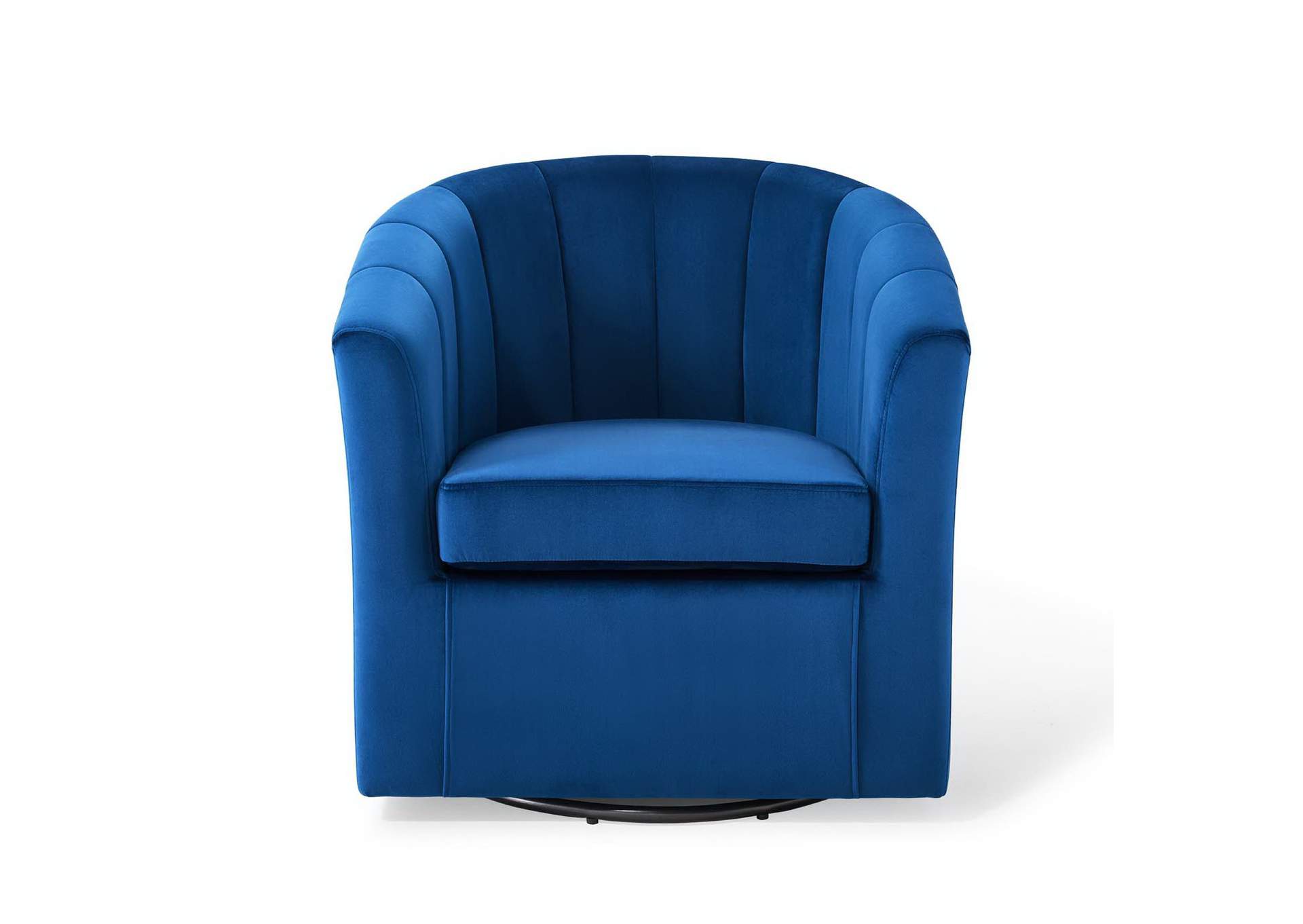 Prospect Performance Velvet Swivel Armchair image 4