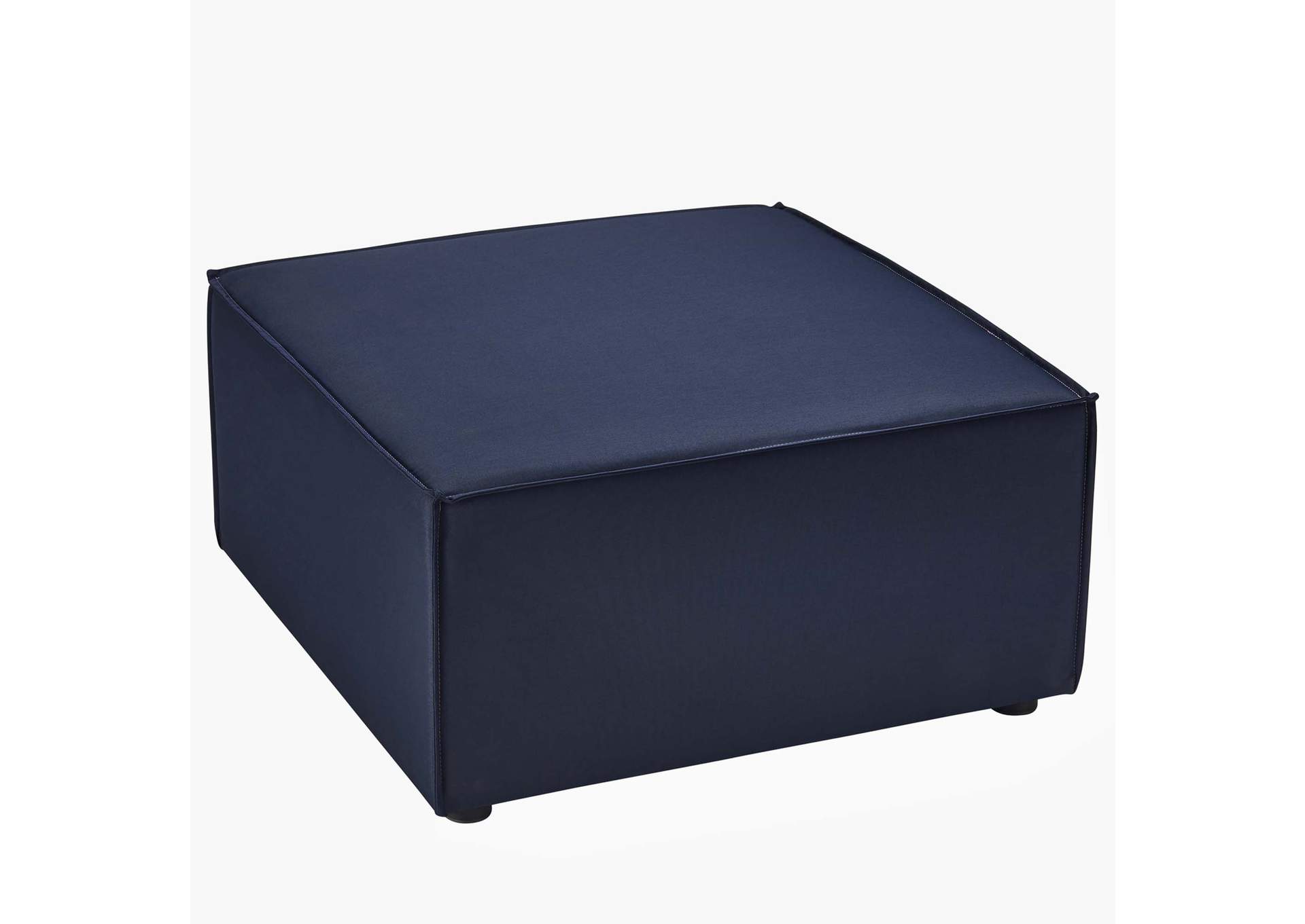 Saybrook Outdoor Patio Upholstered Sectional Sofa Ottoman