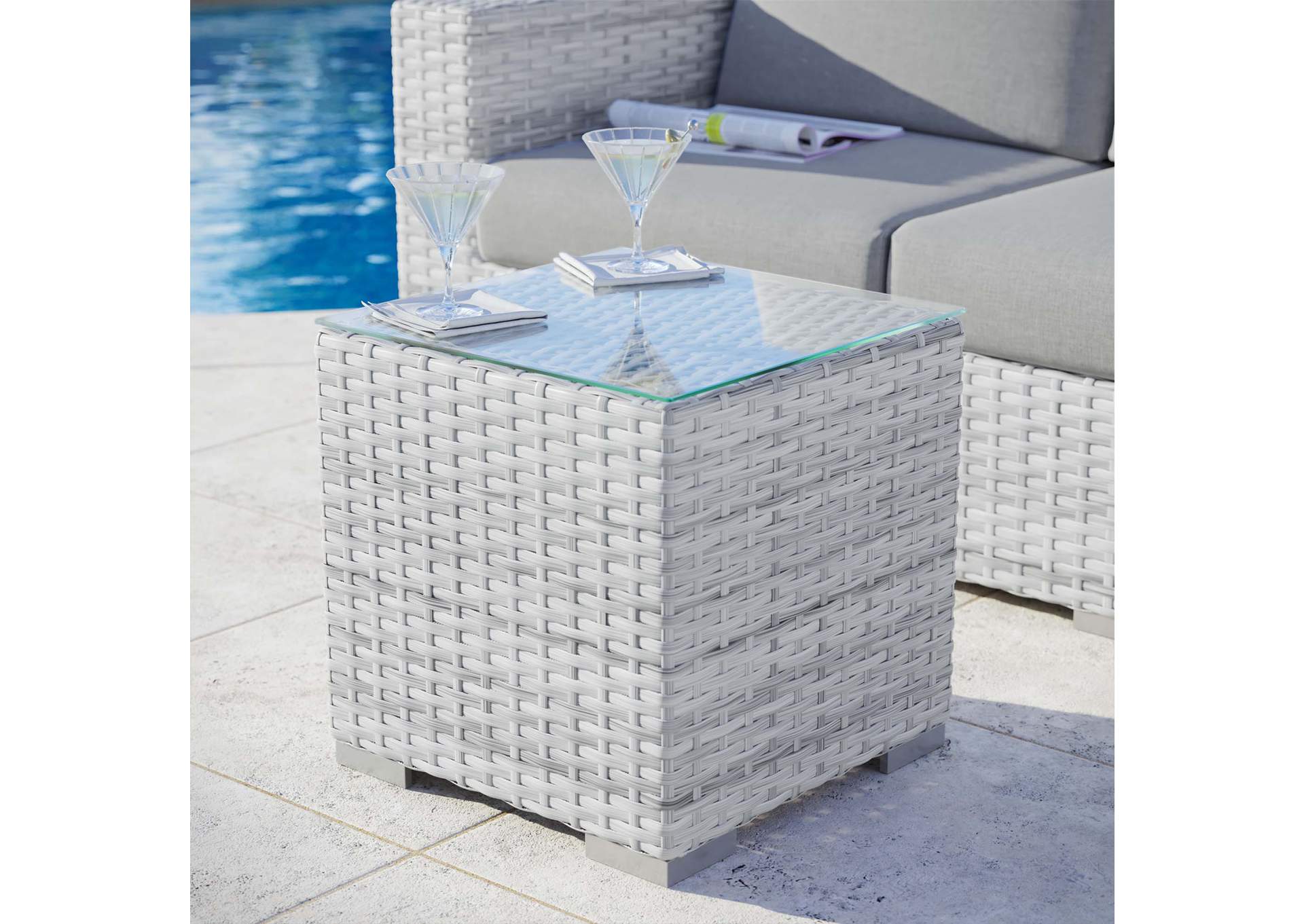 Convene Outdoor Patio Side Table