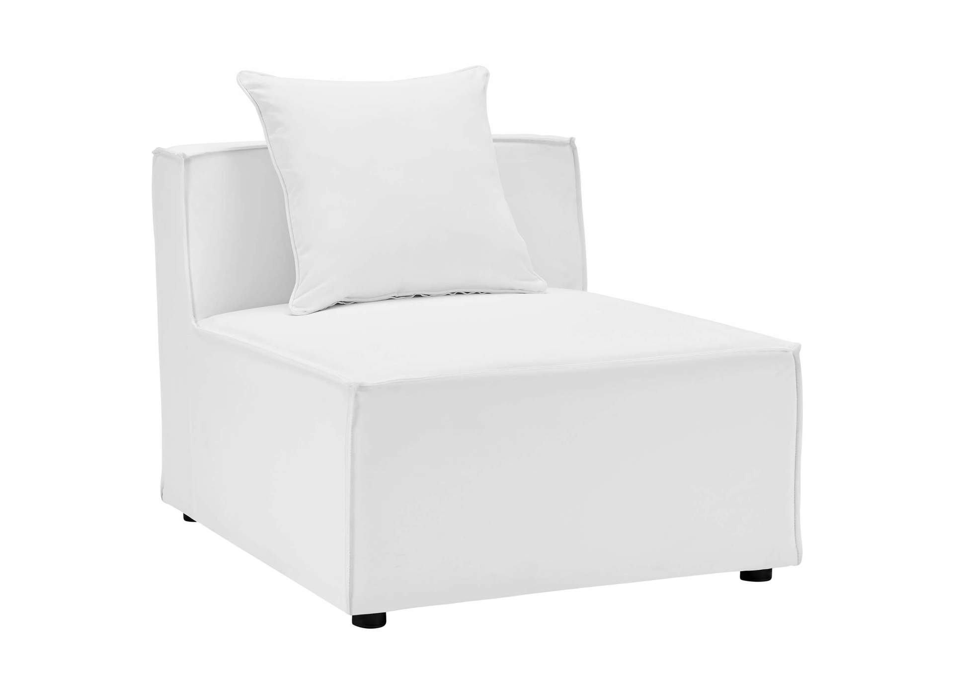 Saybrook Outdoor Patio Upholstered 5 Piece Sectional Sofa