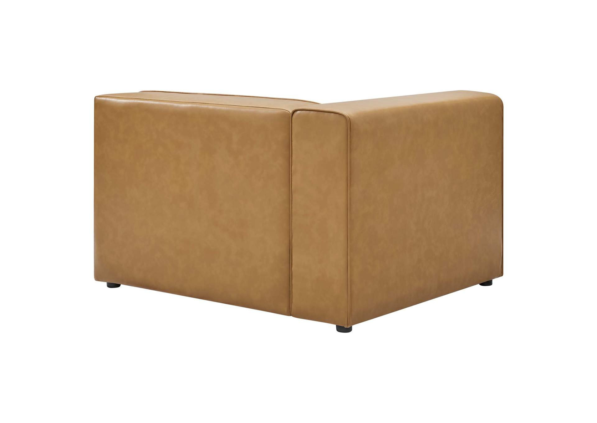 Mingle Vegan Leather Left-Arm Chair