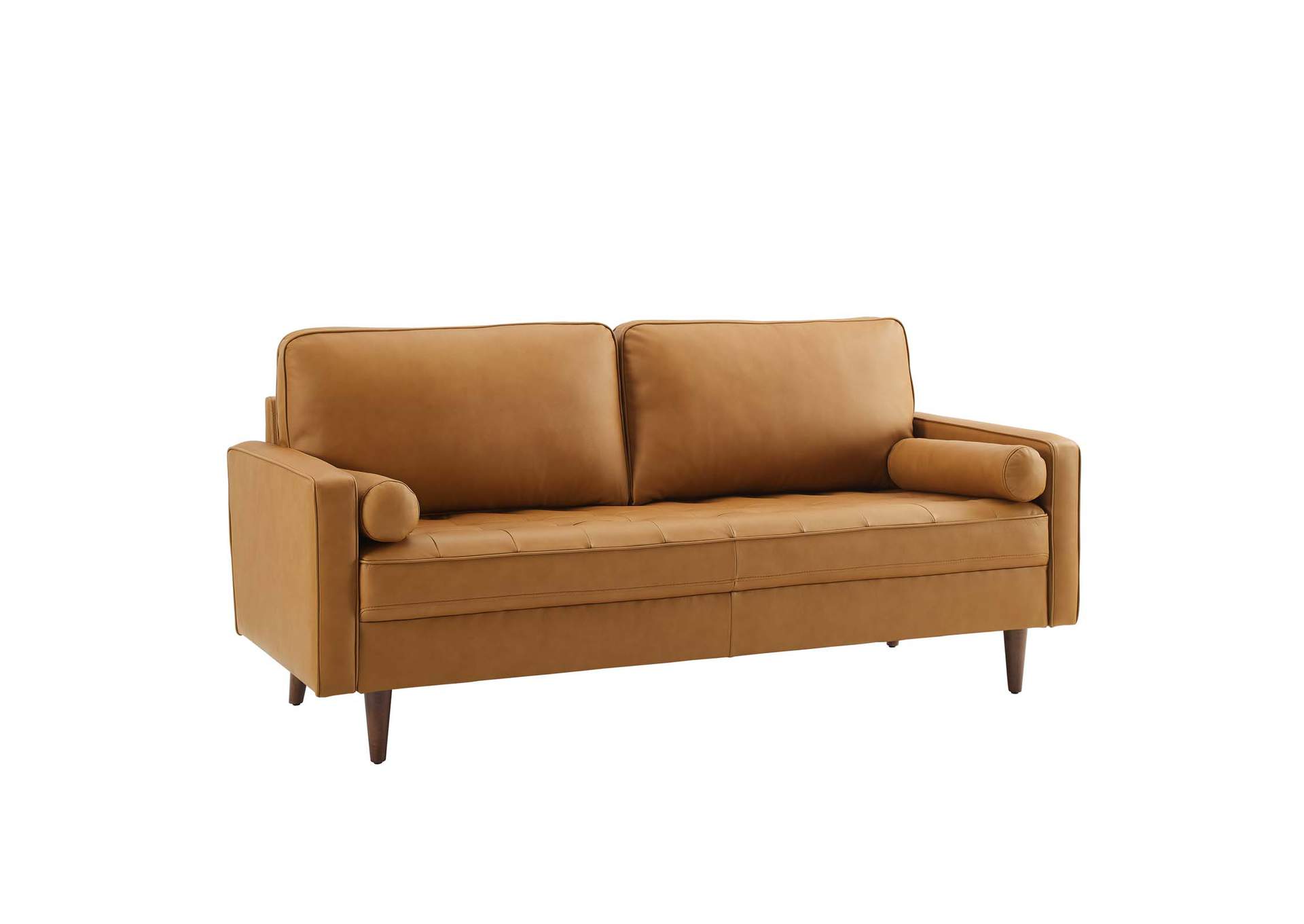 Valour Leather Sofa By Modway image 1