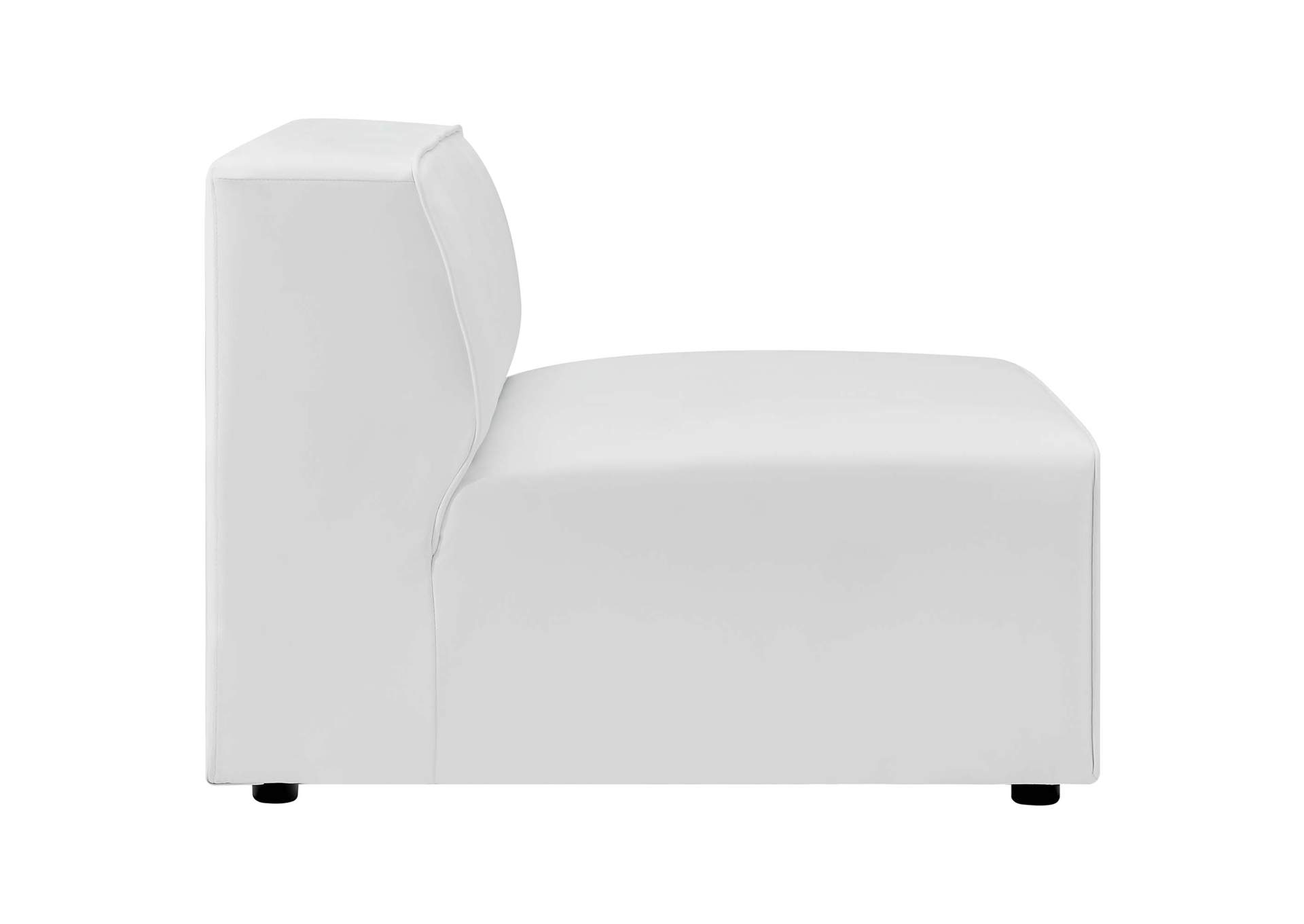 Mingle Vegan Leather 4-Piece Sectional Sofa