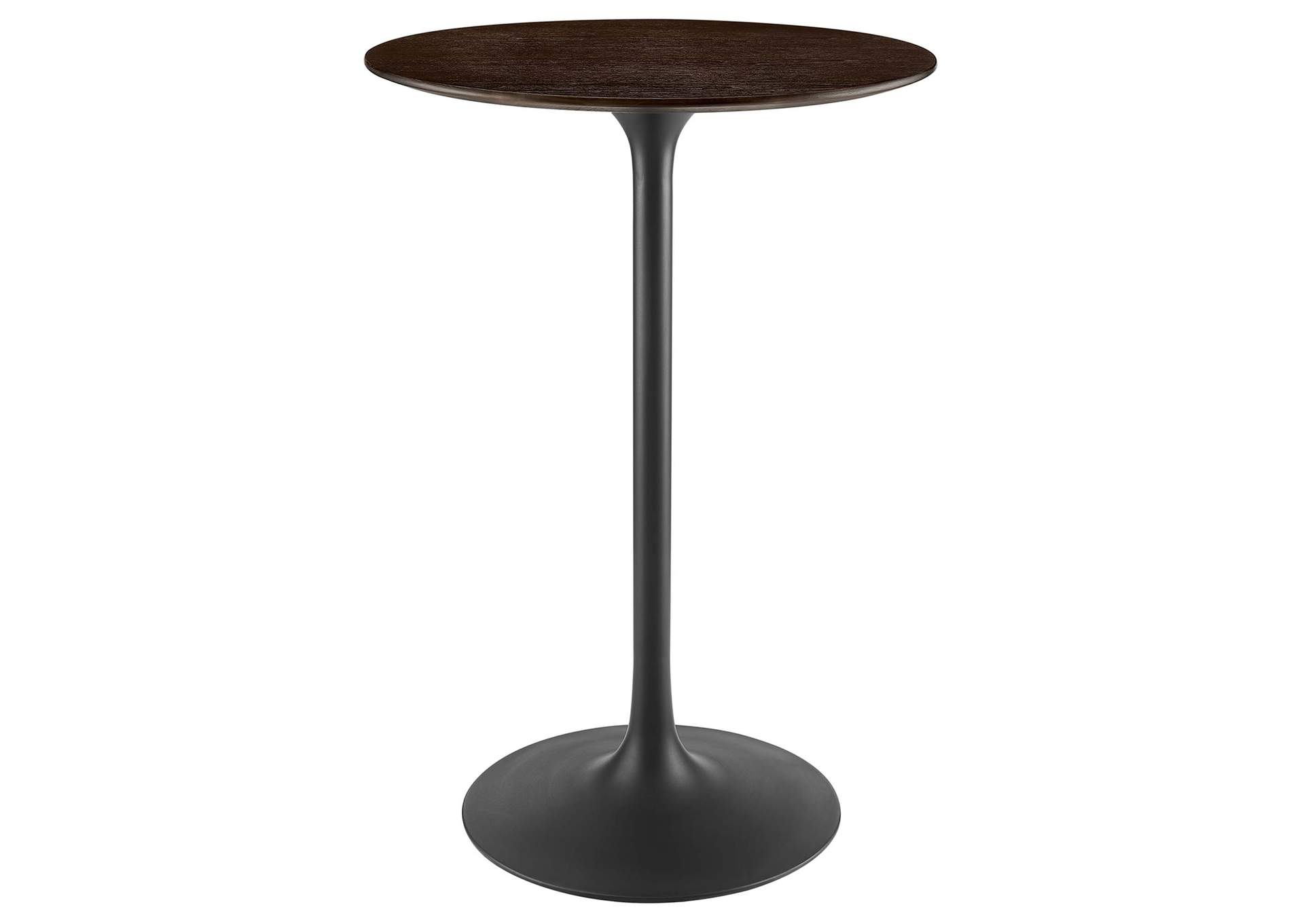 Lippa 28" Round Wood Bar Table By Modway