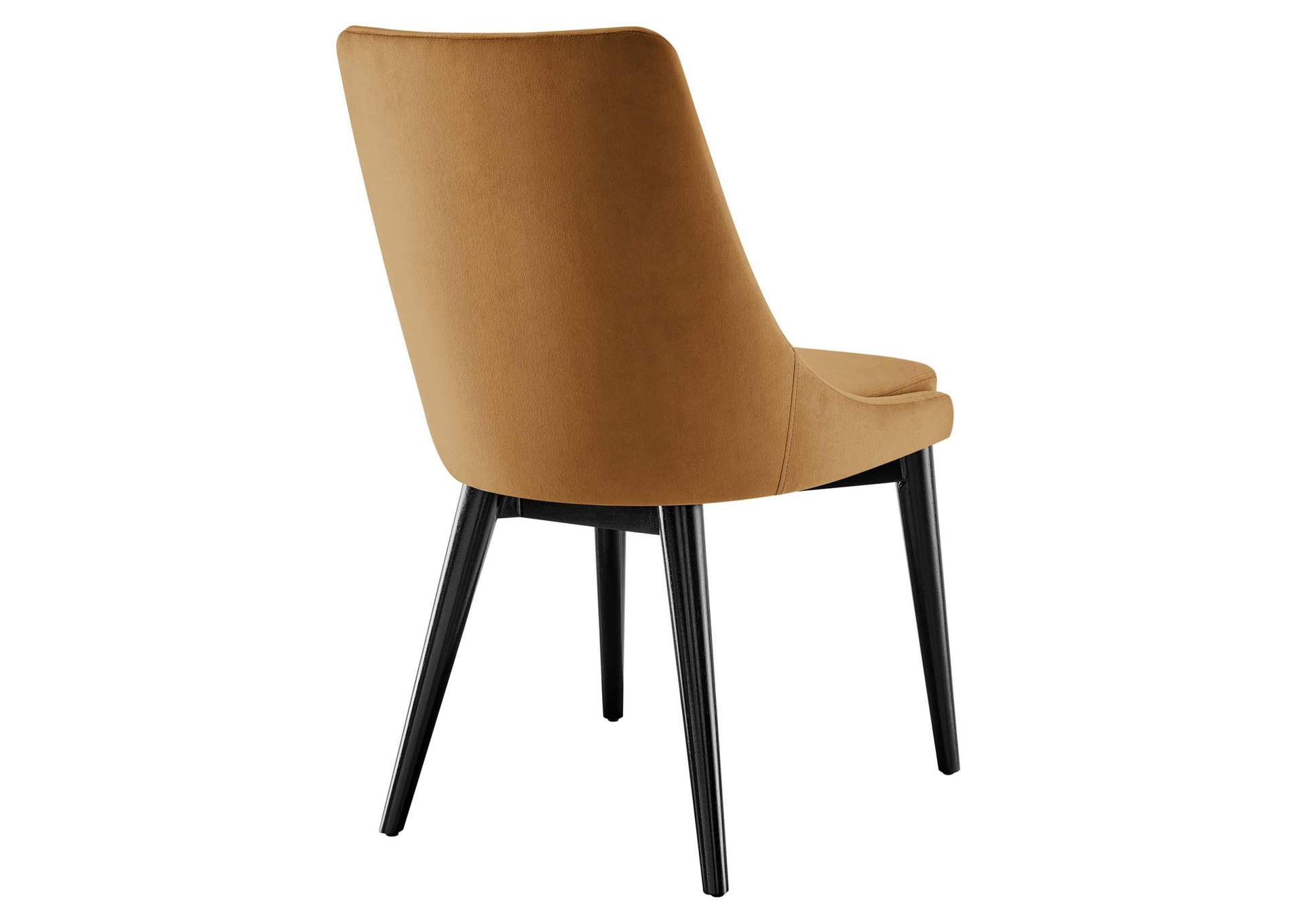 Viscount Performance Velvet Dining Chair image 4