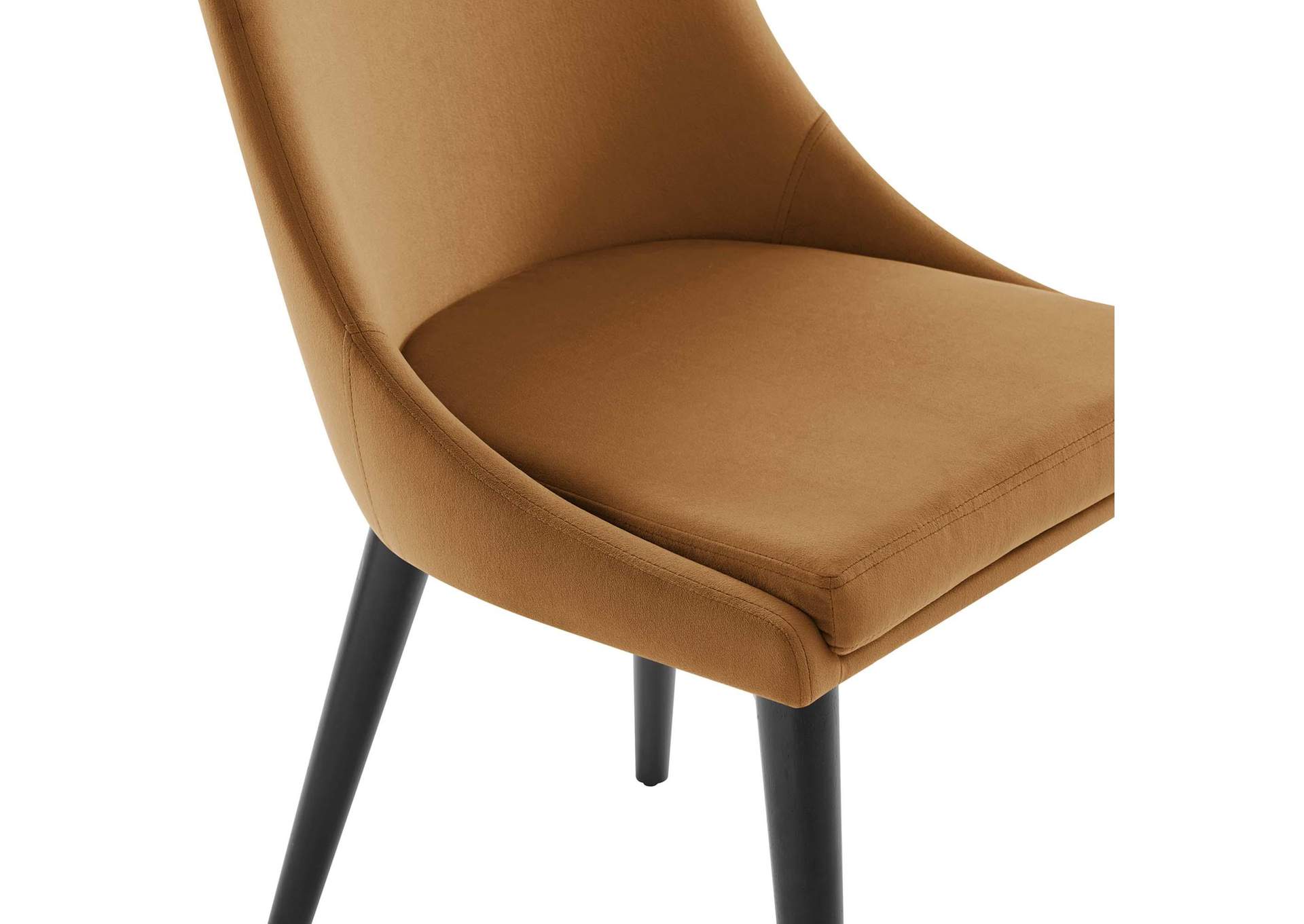 Viscount Performance Velvet Dining Chair image 5