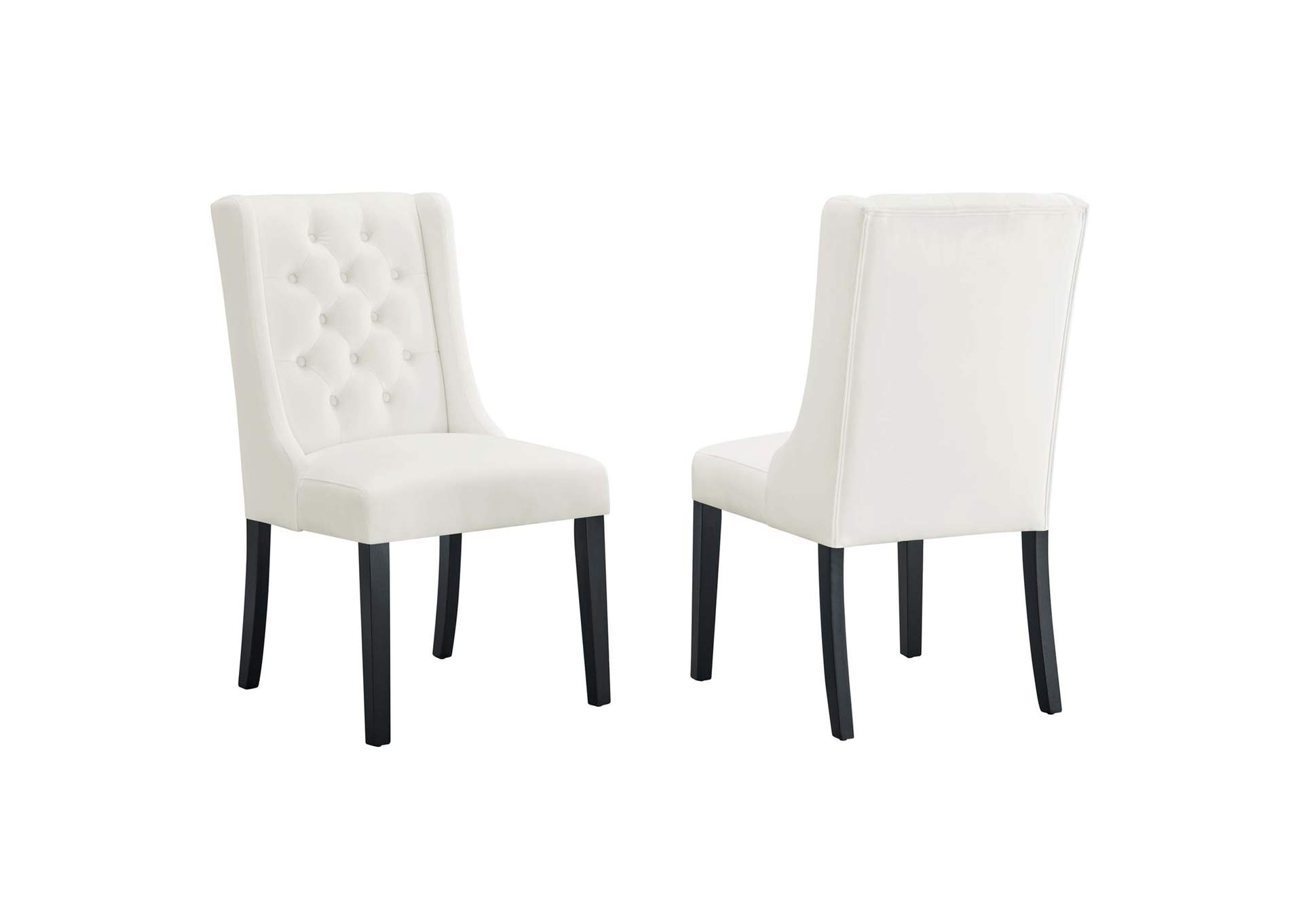 Baronet Performance Velvet Dining Chairs Set Of 2 By Modway image 1