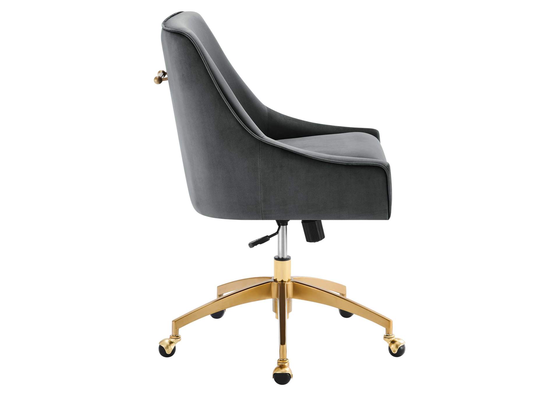 Discern Performance Velvet Office Chair image 3