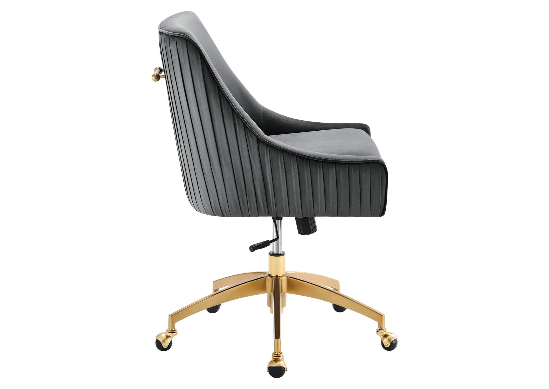 Discern Performance Velvet Office Chair image 3