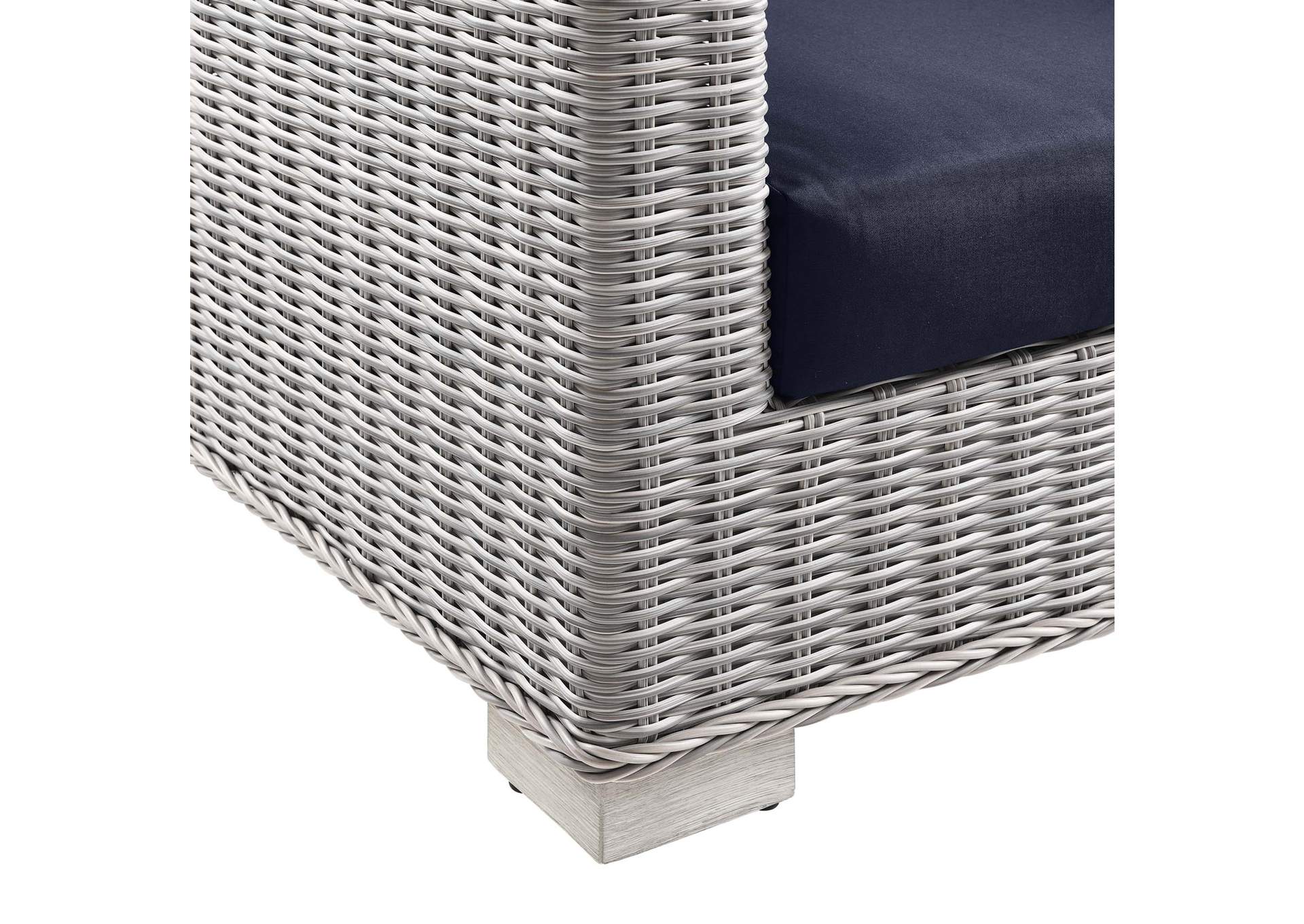 Conway 4-Piece Outdoor Patio Wicker Rattan Furniture Set