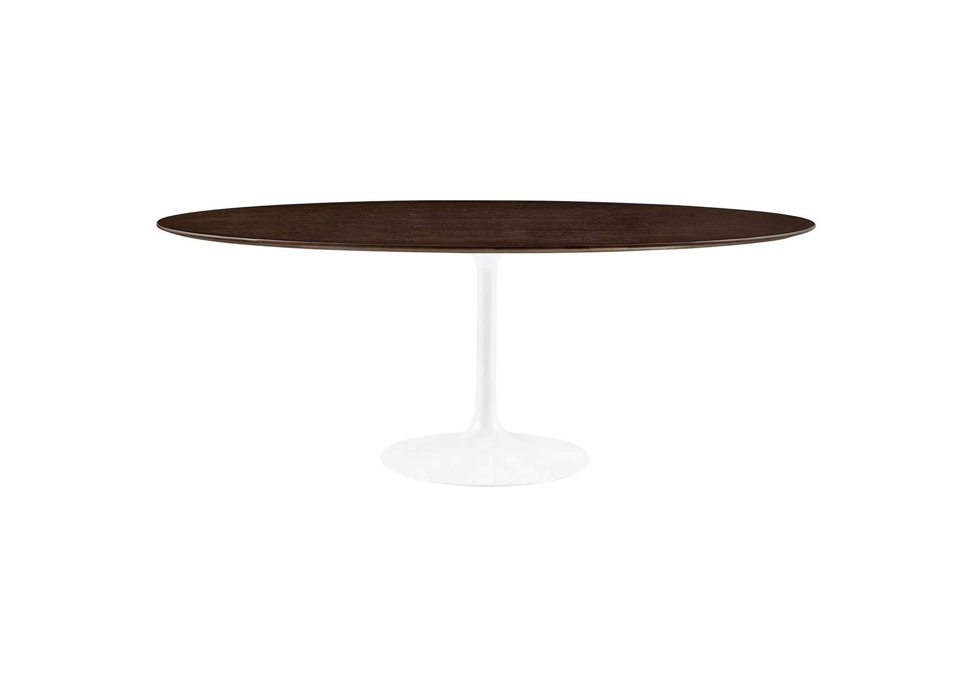 Lippa 78" Oval Wood Dining Table By Modway image 1