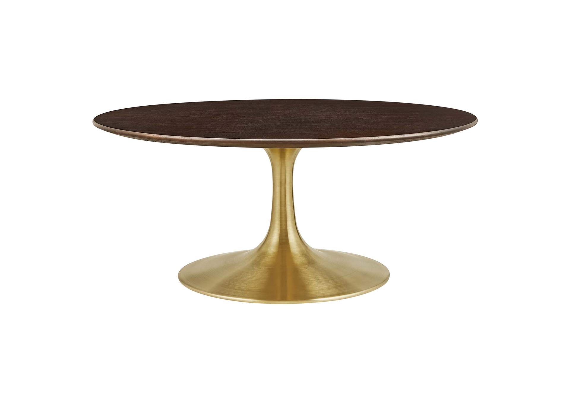 Lippa 36" Round Wood Coffee Table By Modway image 1