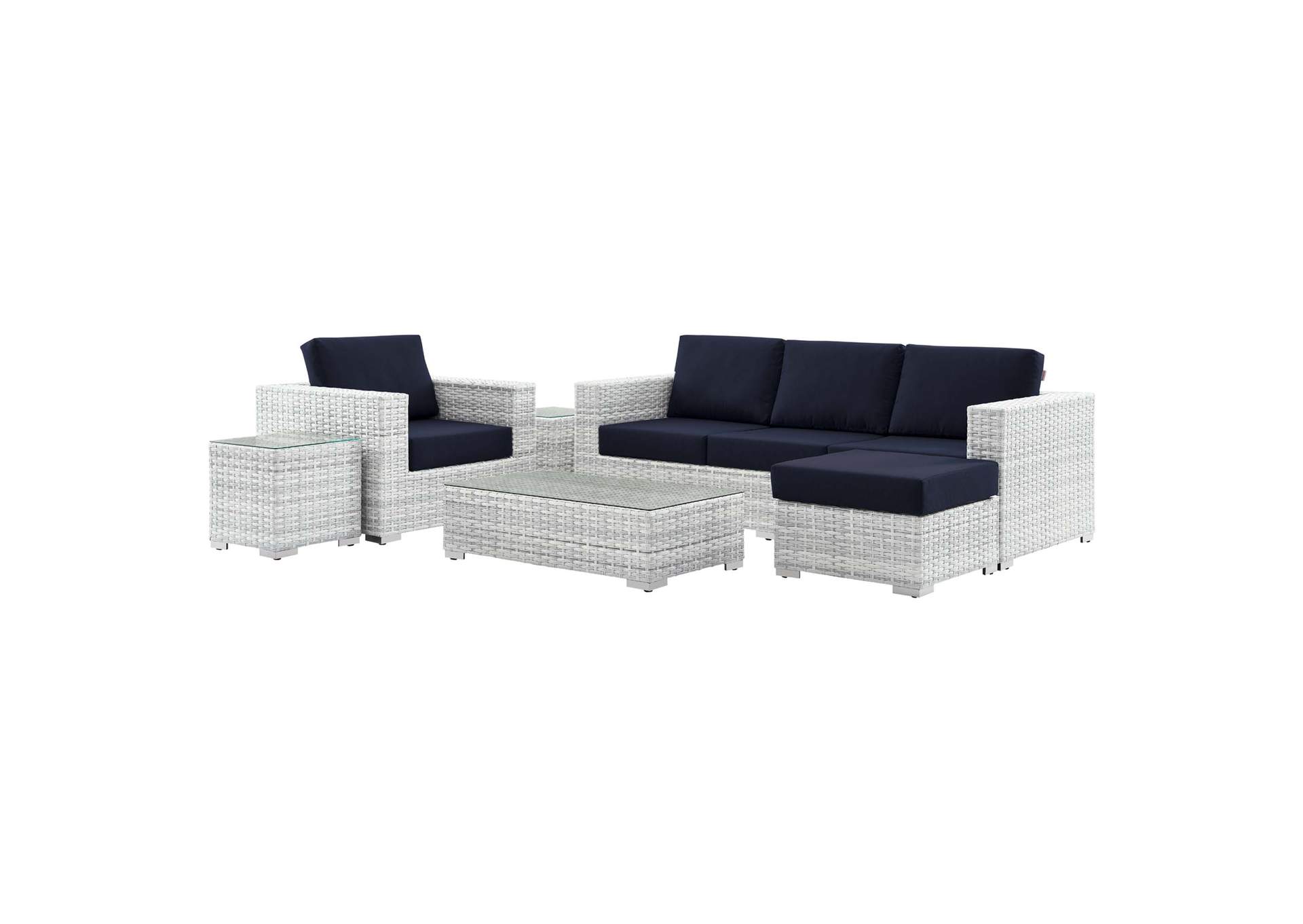 Convene 6-Piece Outdoor Patio Set By Modway image 1
