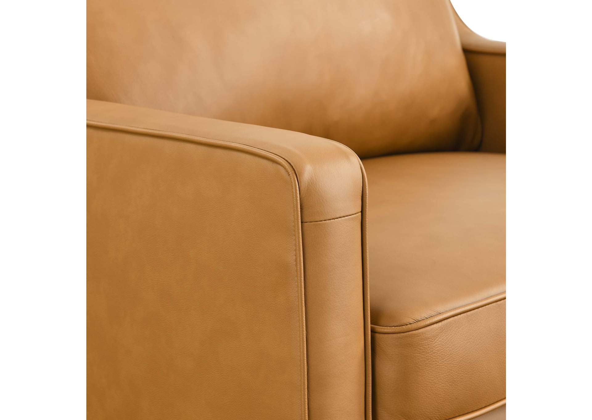 Impart Genuine Leather Armchair