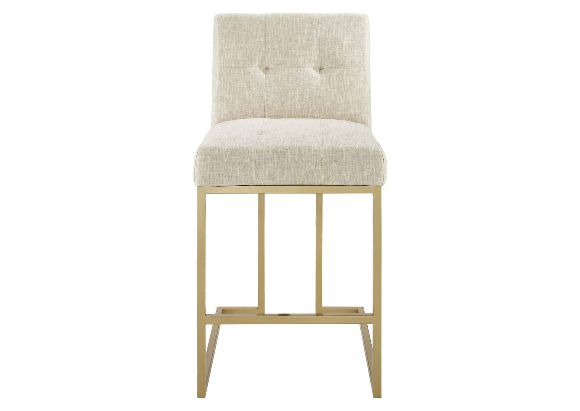 Privy Counter Stool Upholstered Fabric Set Of 2