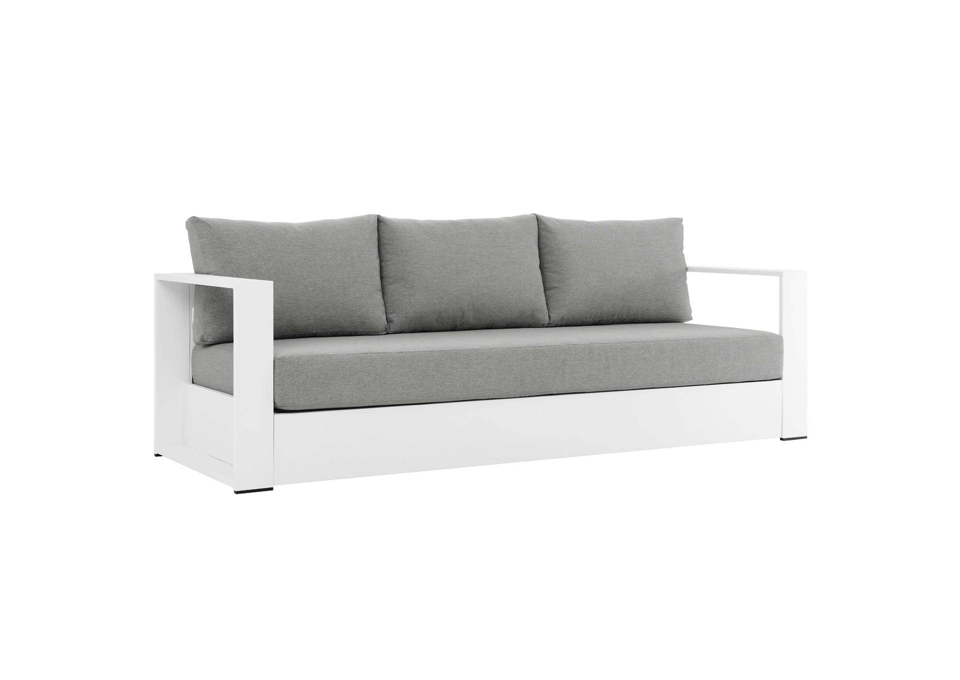 Tahoe Outdoor Patio Powder-Coated Aluminum Sofa By Modway