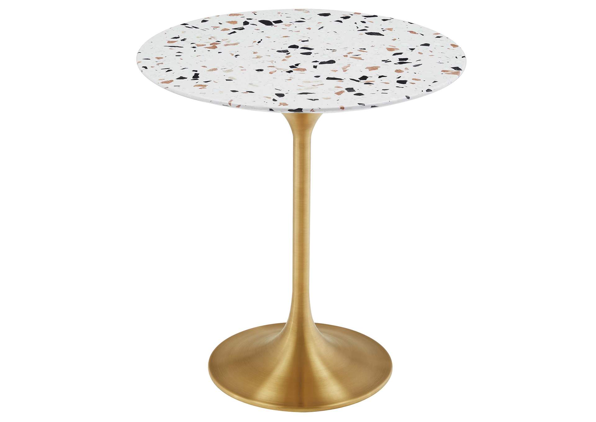 Lippa 20" Round Terrazzo Side Table By Modway image 1