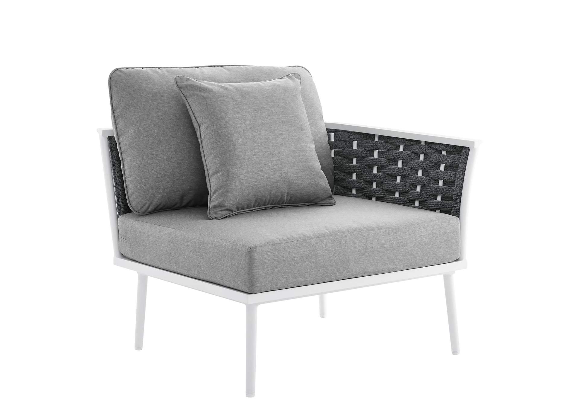 Stance Outdoor Patio Aluminum Large Sectional Sofa image 6