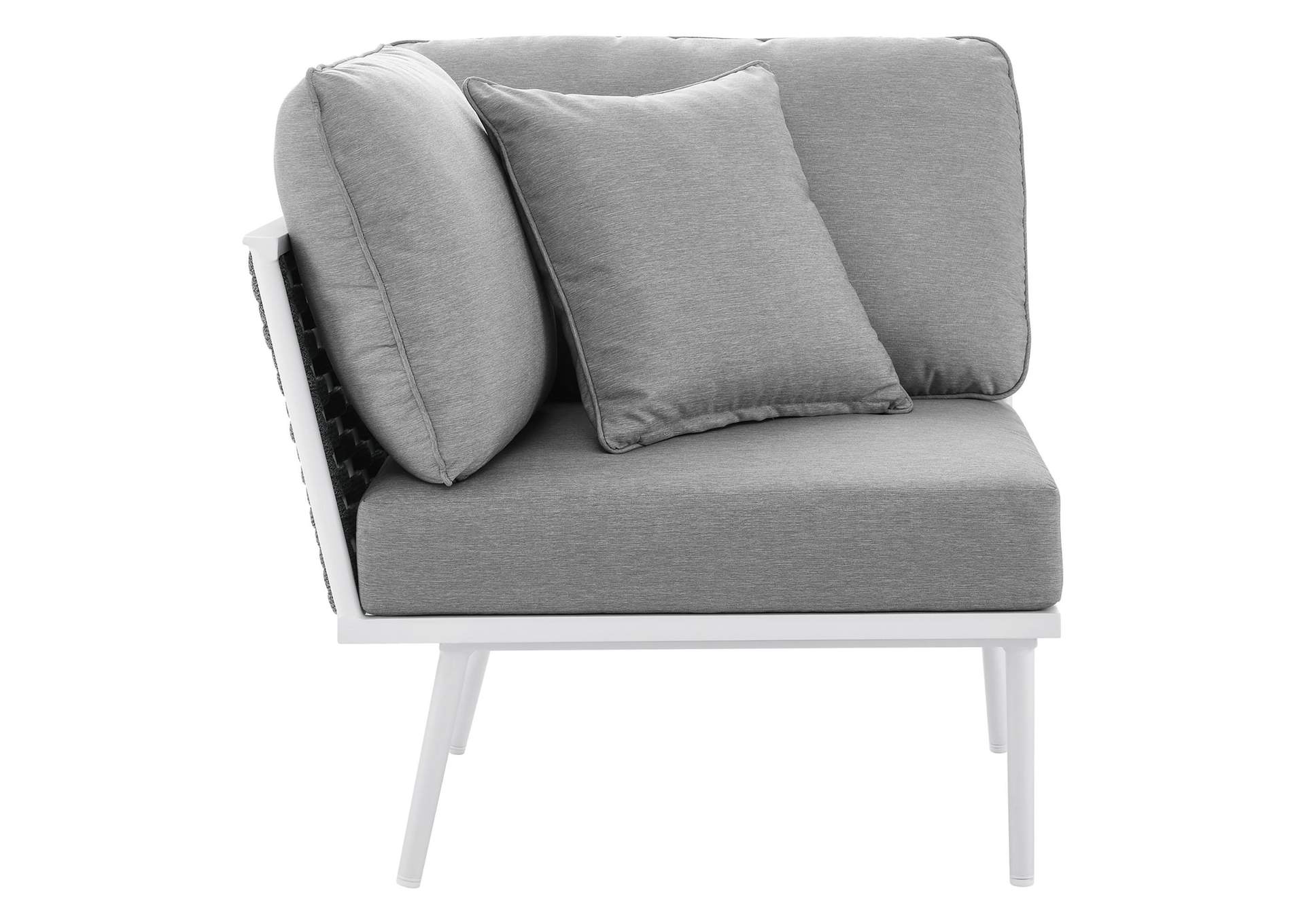 Stance Outdoor Patio Aluminum Large Sectional Sofa image 7