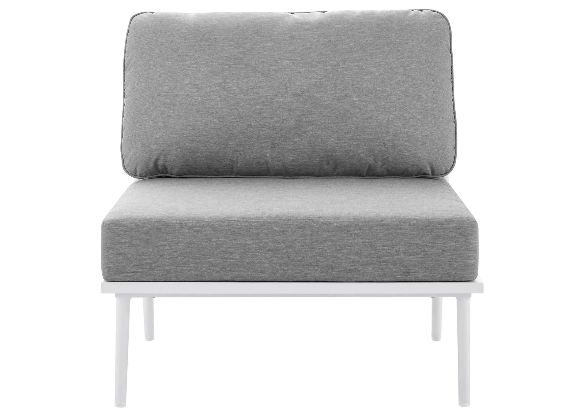 Stance Outdoor Patio Aluminum Large Sectional Sofa By Modway image 12