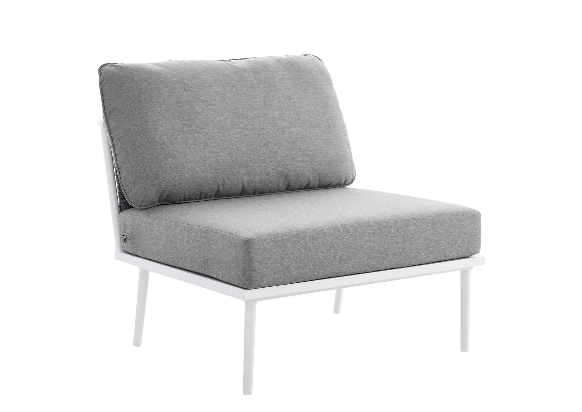 Stance 8 Piece Outdoor Patio Aluminum Sectional Sofa Set image 8