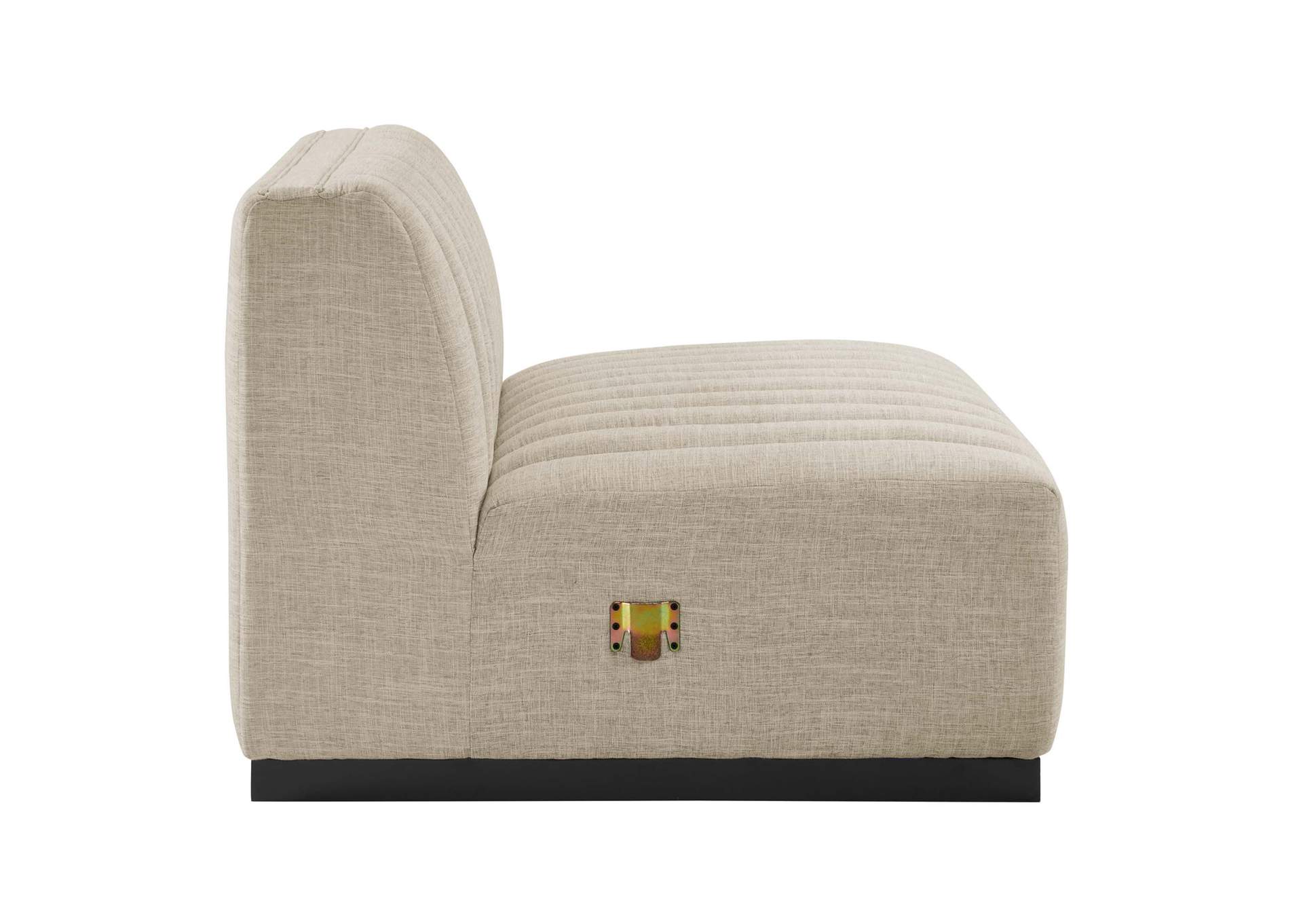 Conjure Channel Tufted Upholstered Fabric Sofa
