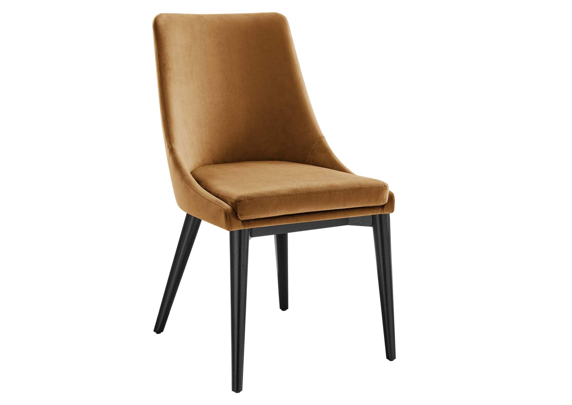 Viscount Accent Performance Velvet Dining Chairs - Set Of 2 image 3