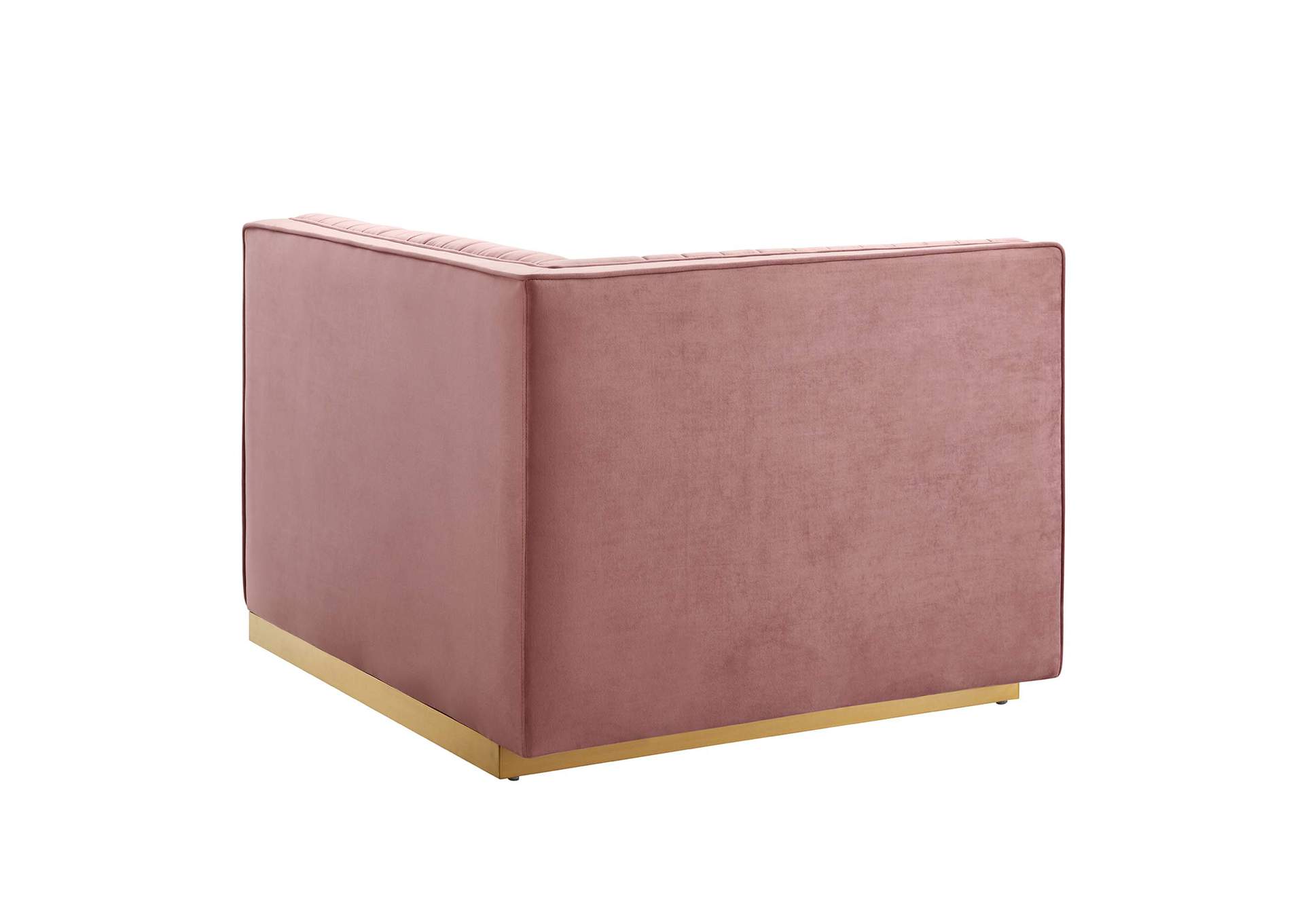 Sanguine Channel Tufted Performance Velvet Modular Sectional Sofa Loveseat image 7