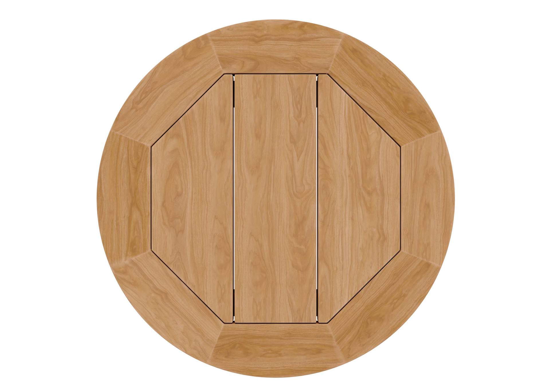 Brisbane 3-Piece Teak Wood Outdoor Patio Set By Modway