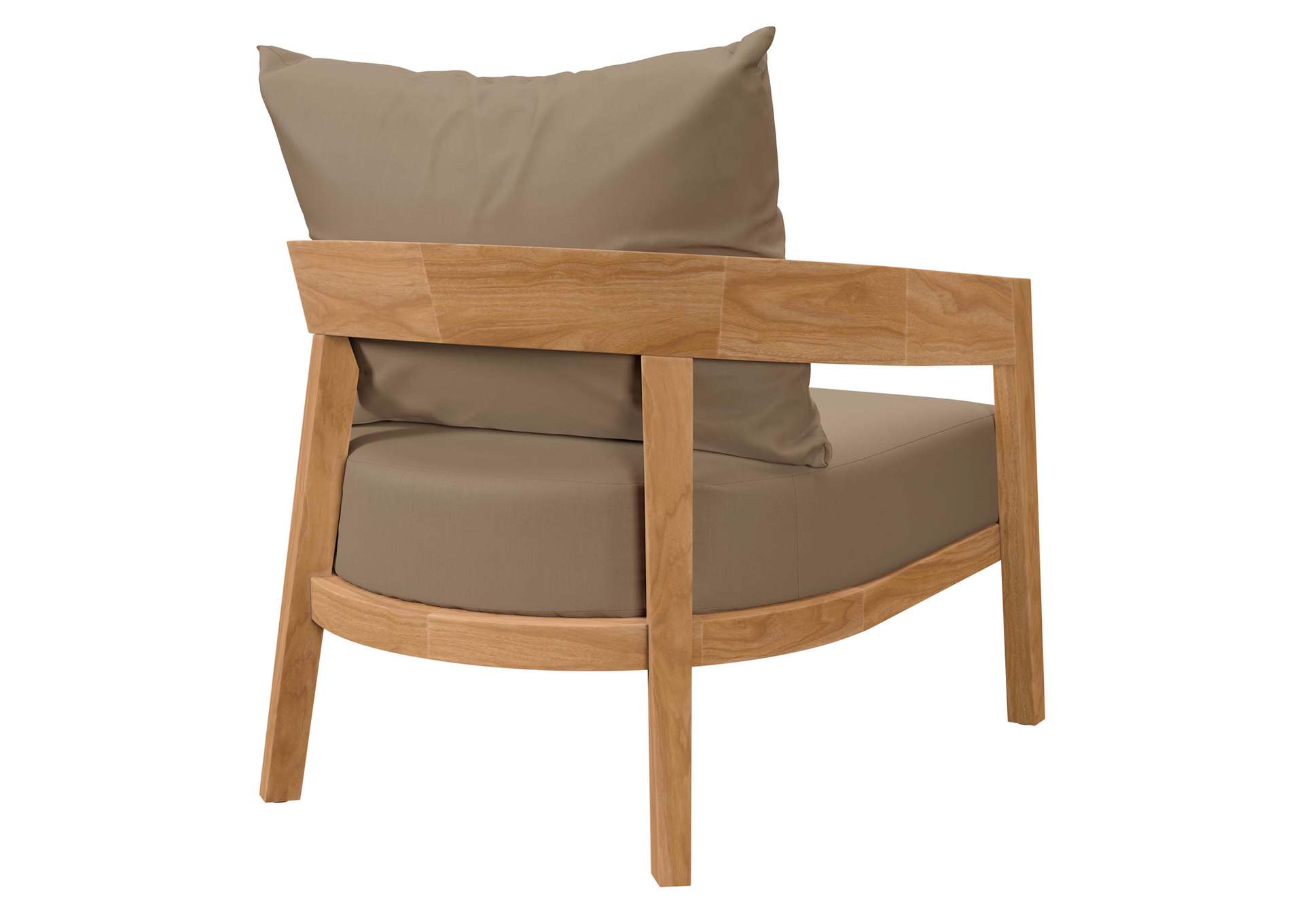 Brisbane 3-Piece Teak Wood Outdoor Patio Set