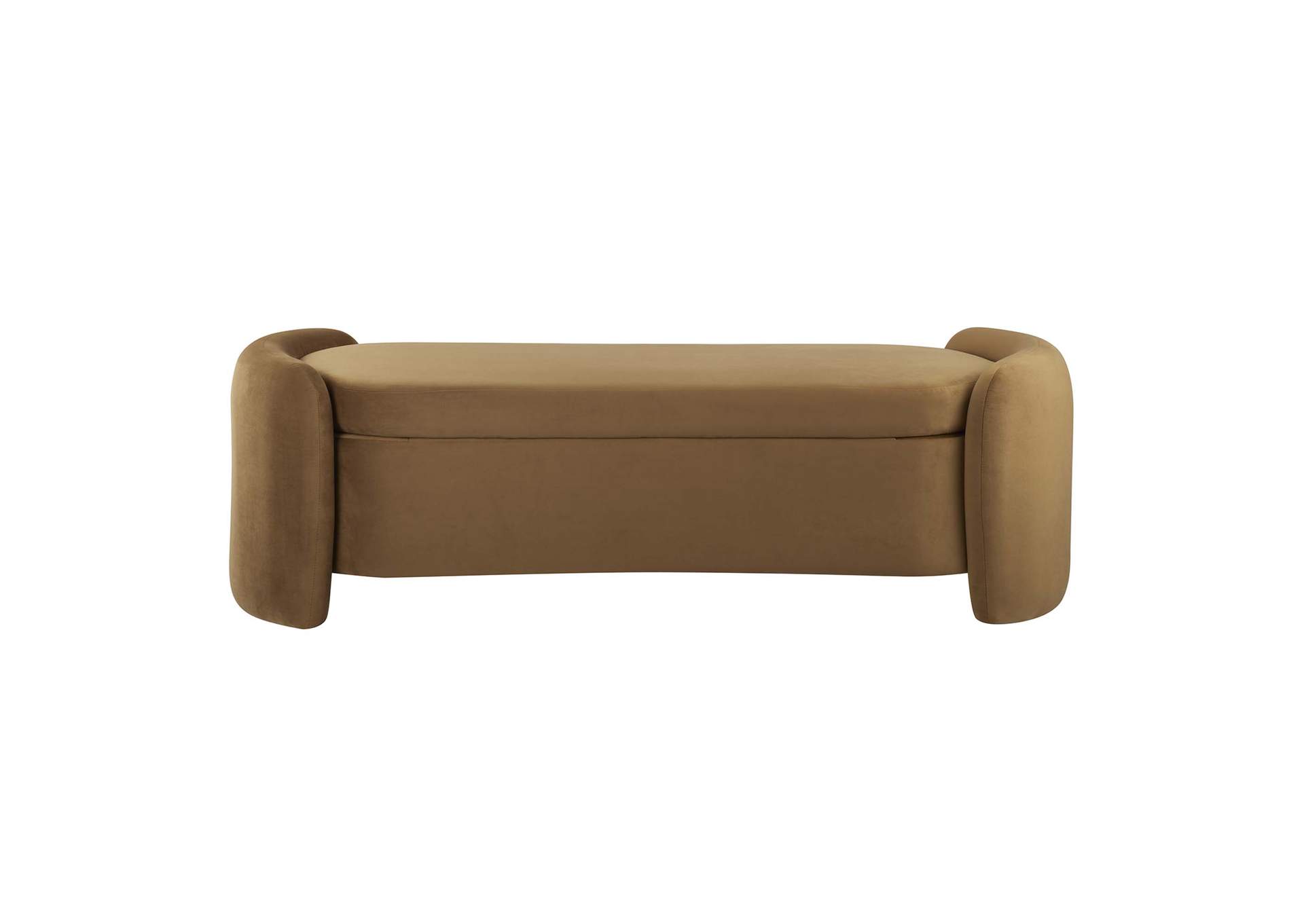 Nebula Upholstered Performance Velvet Bench image 5