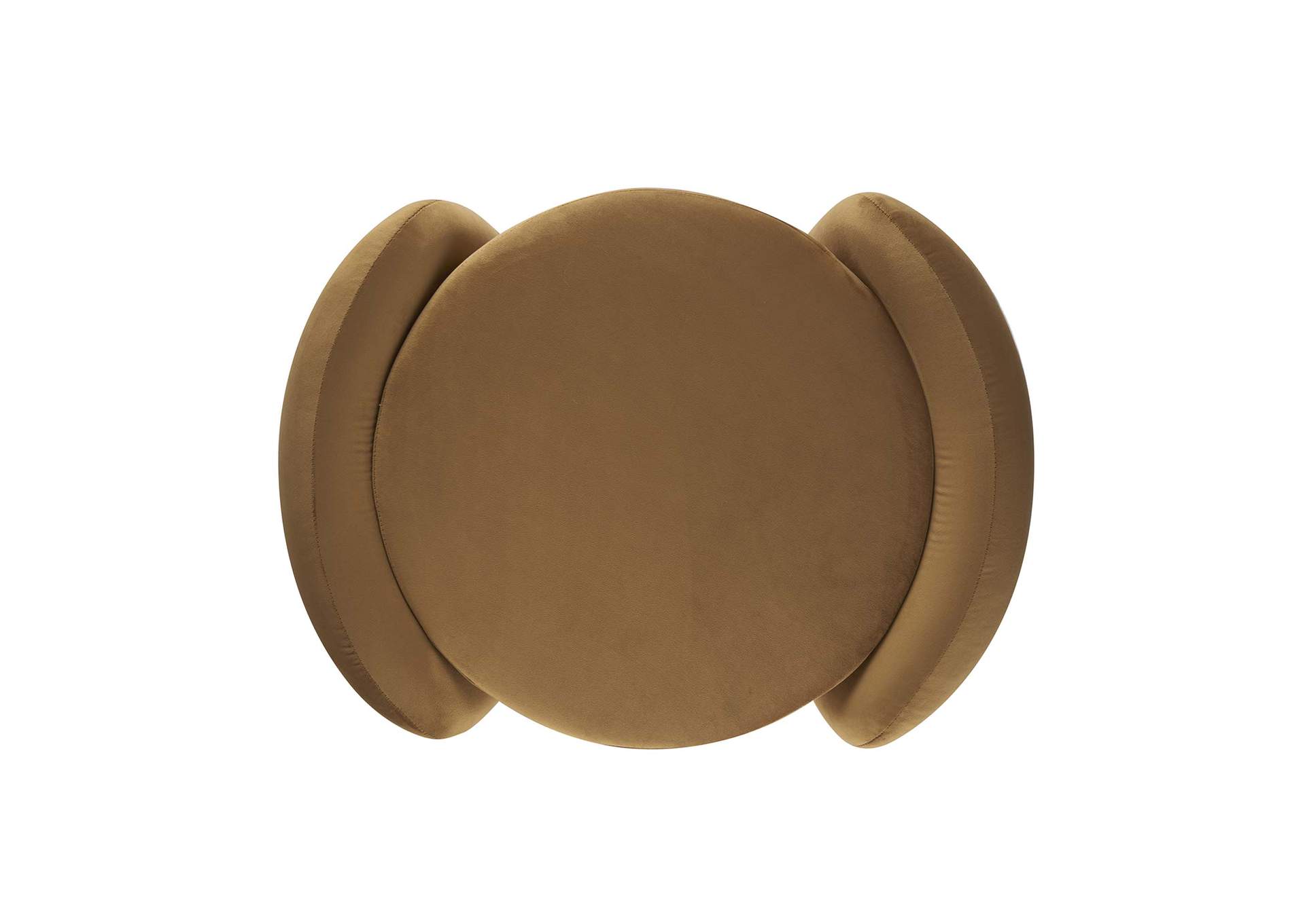 Nebula Upholstered Performance Velvet Ottoman image 6