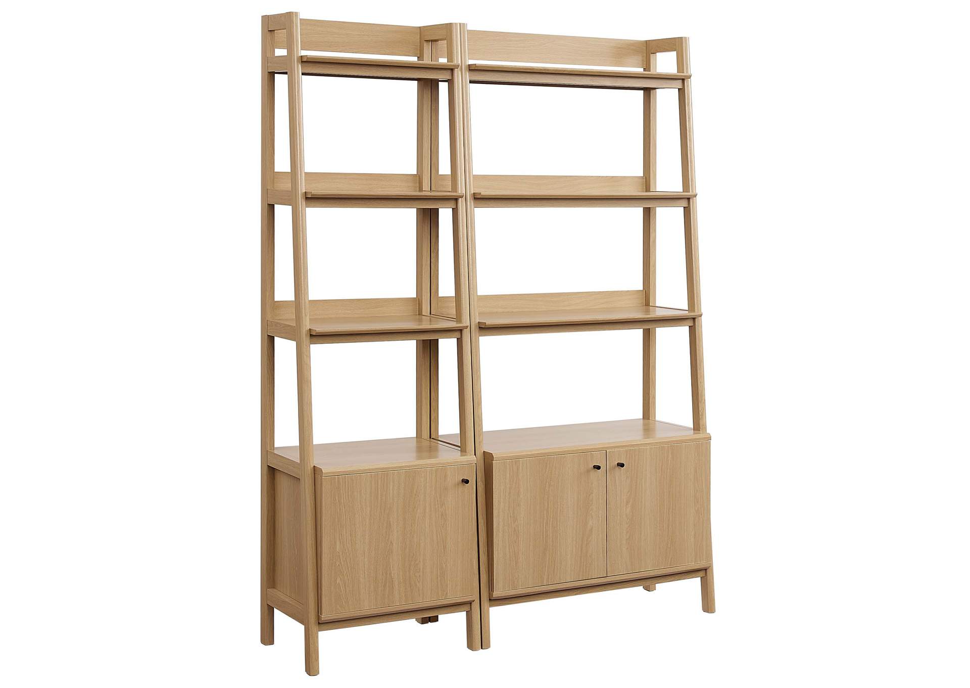 Bixby Wood Bookshelves Set Of 2 By Modway