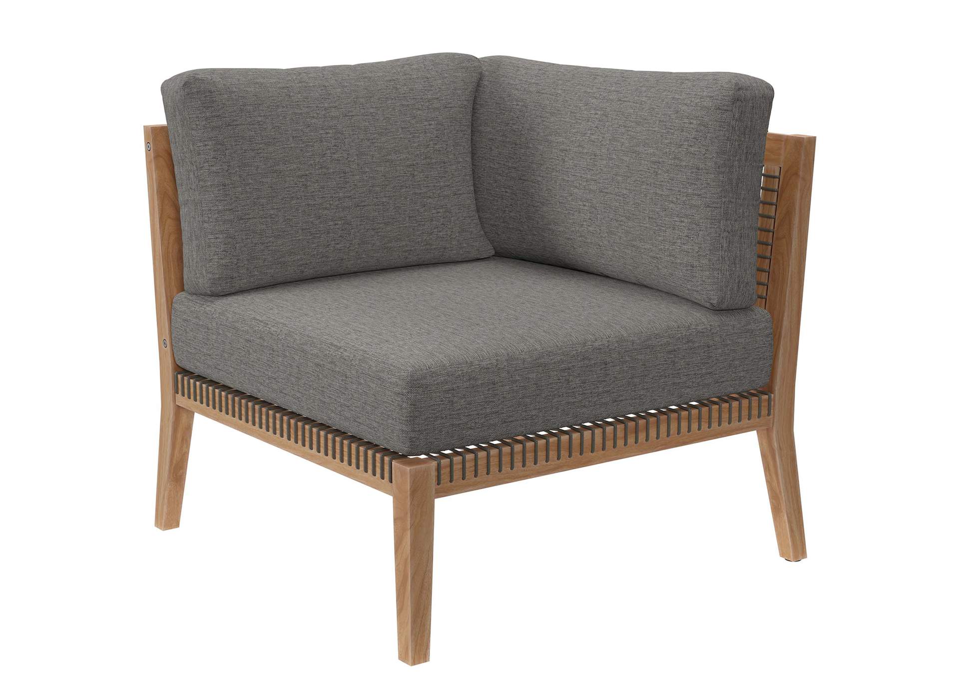 Clearwater Outdoor Patio Teak Wood Loveseat