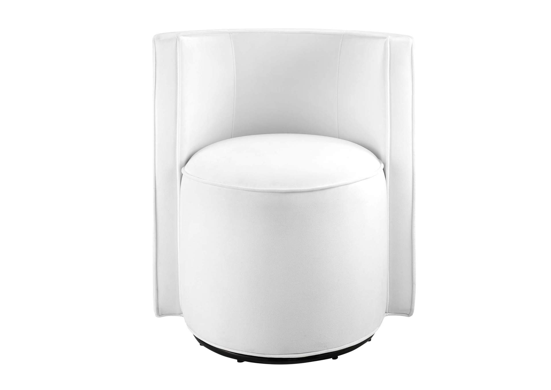 Della Performance Velvet Fabric Swivel Chair image 5