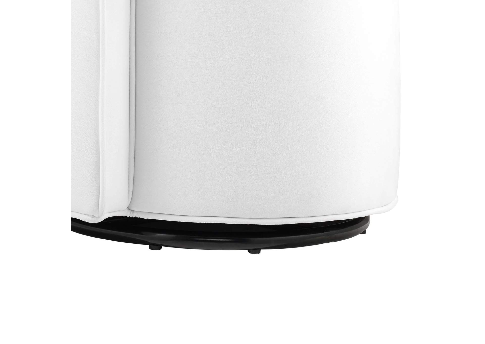 Della Performance Velvet Fabric Swivel Chair image 6