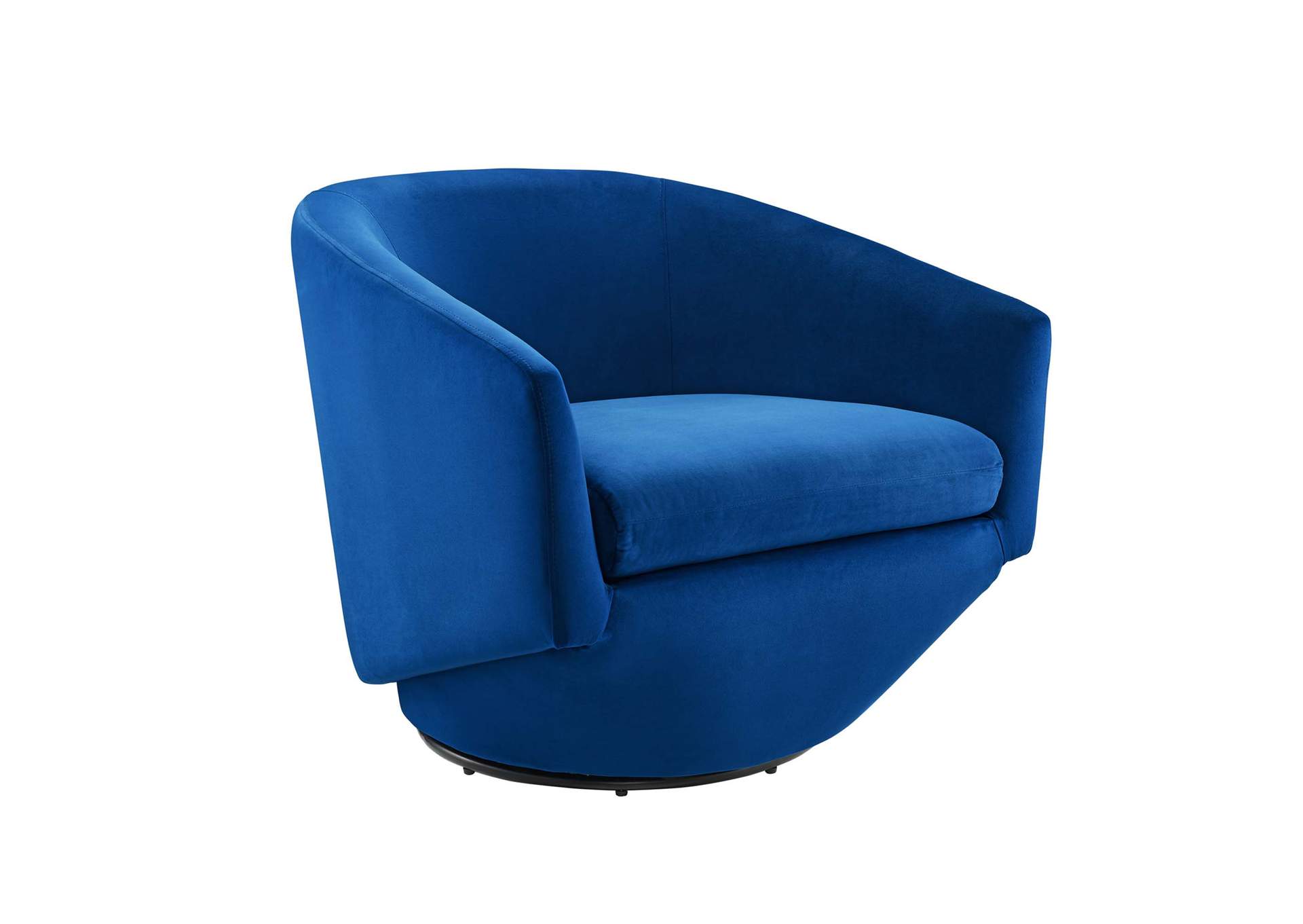 Series Performance Velvet Fabric Swivel Chair By Modway image 1