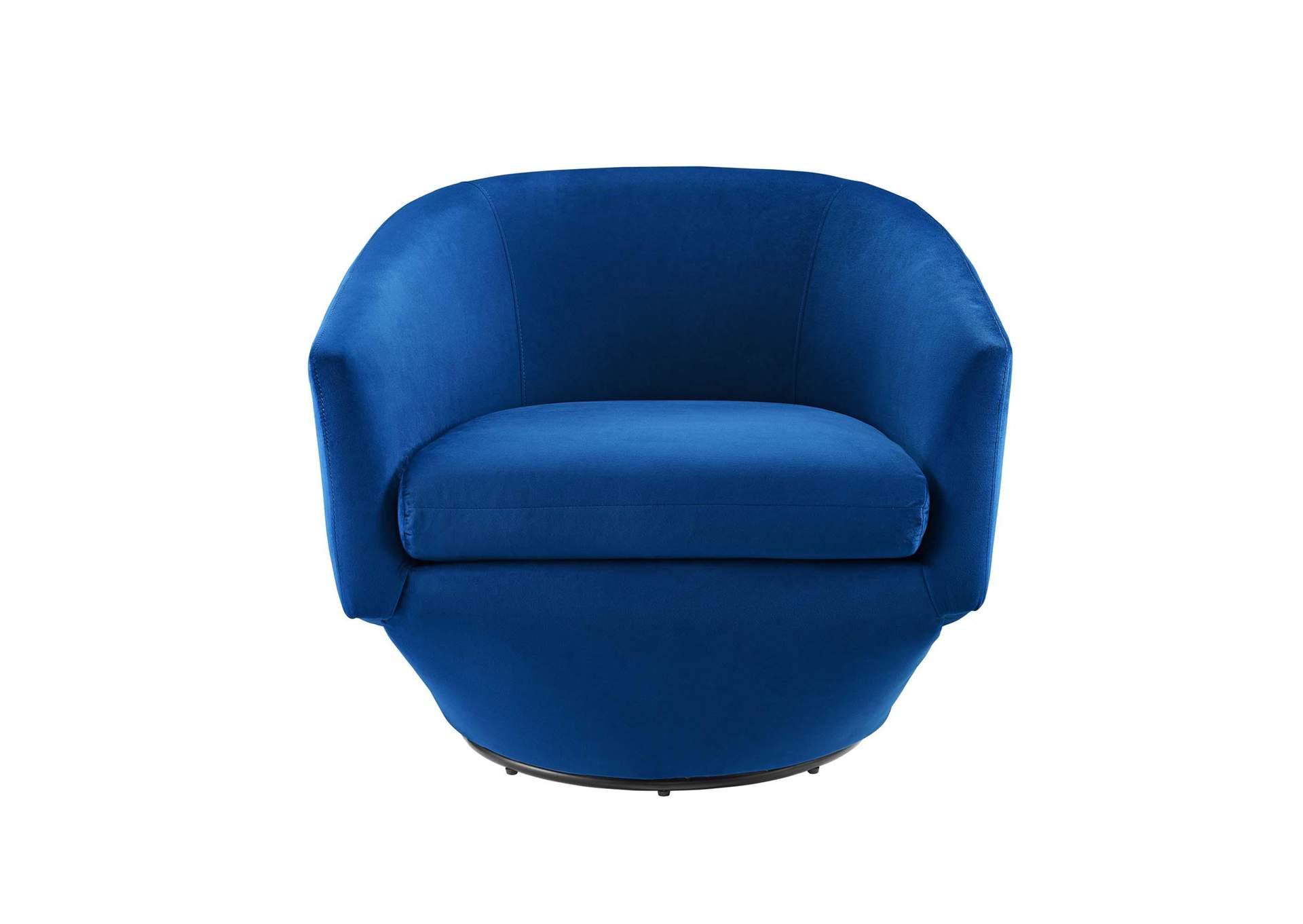 Series Performance Velvet Fabric Swivel Chair image 5