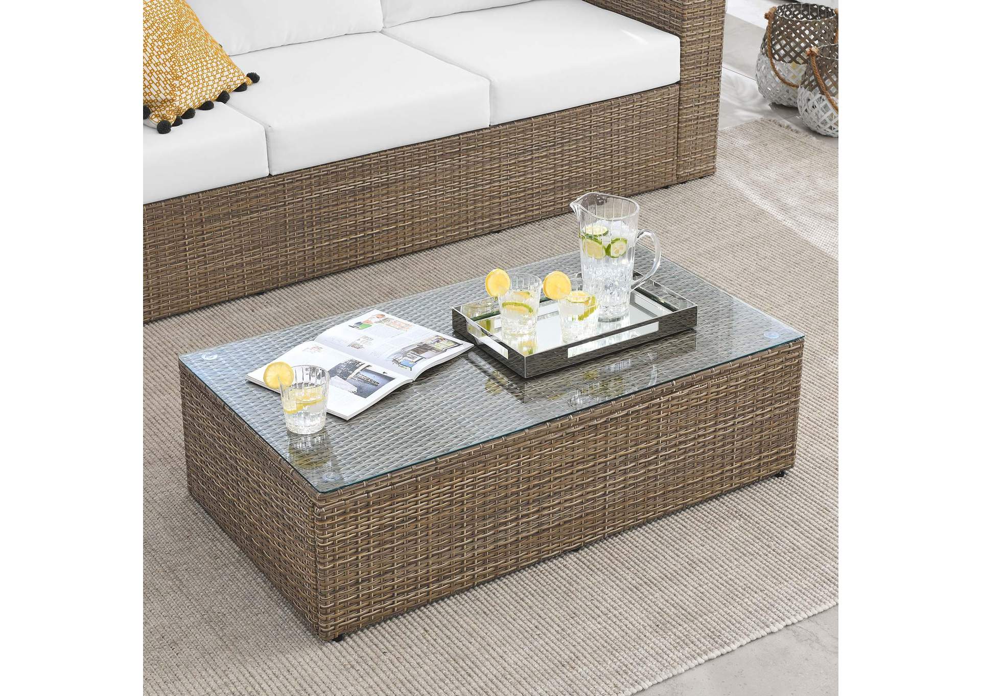 Convene Outdoor Patio Coffee Table image 8